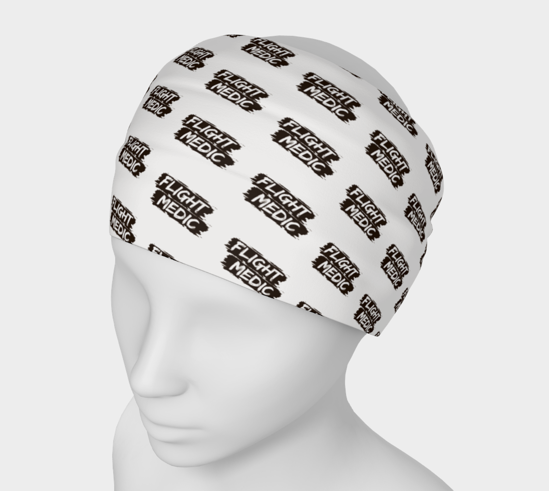 Pale Gray Flight Medic Headband