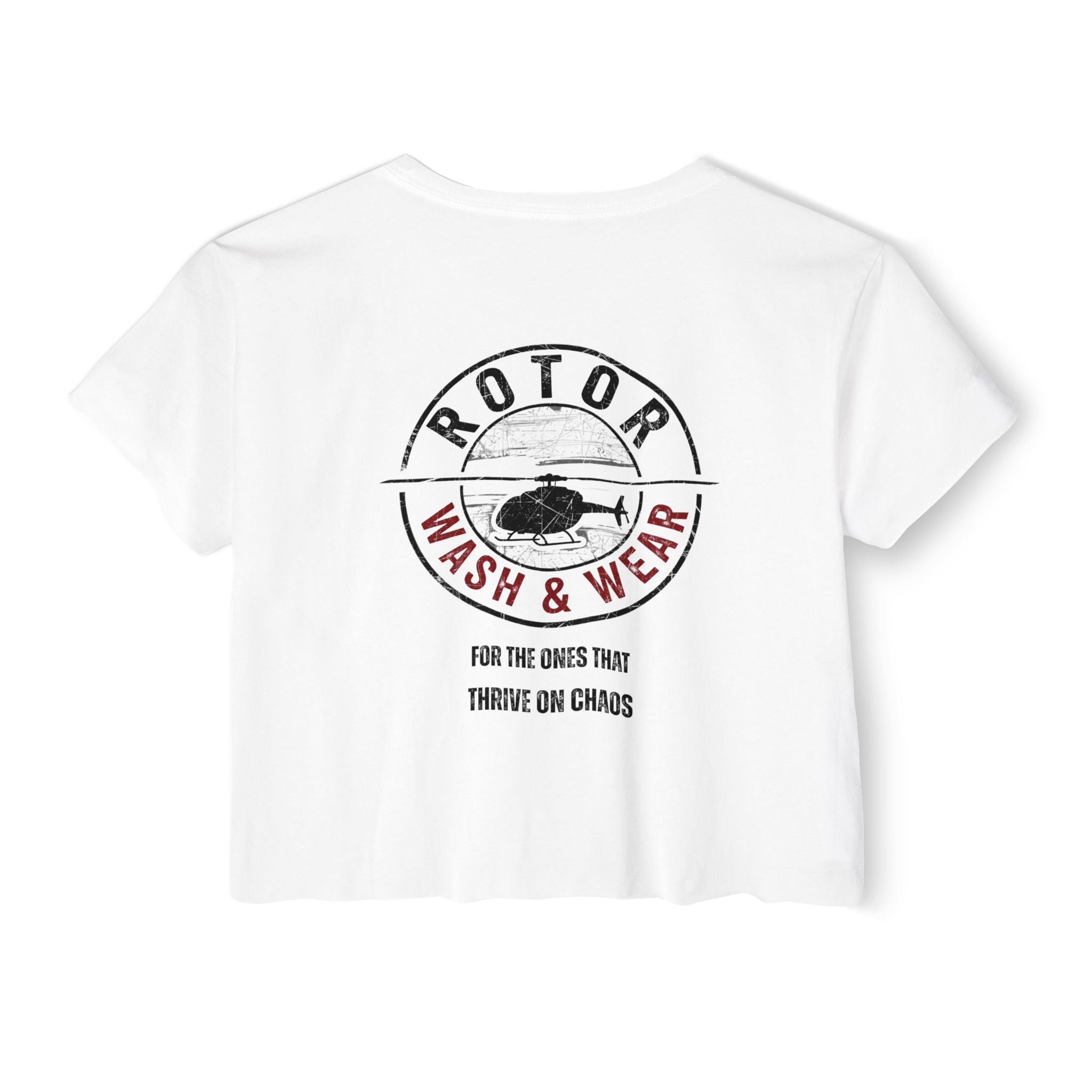 Rotor Wash & Wear Crop Top