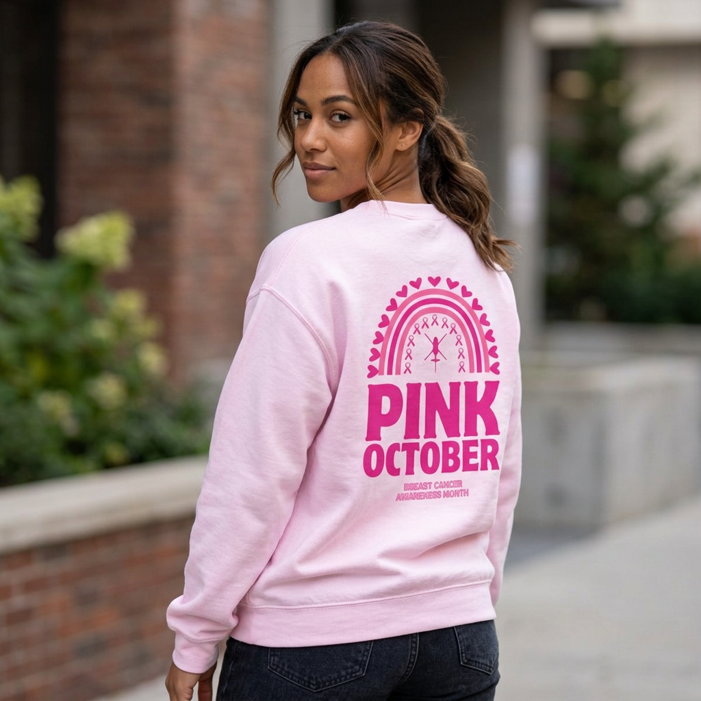Pink October | Breast Cancer Awareness Apparel & Accessories