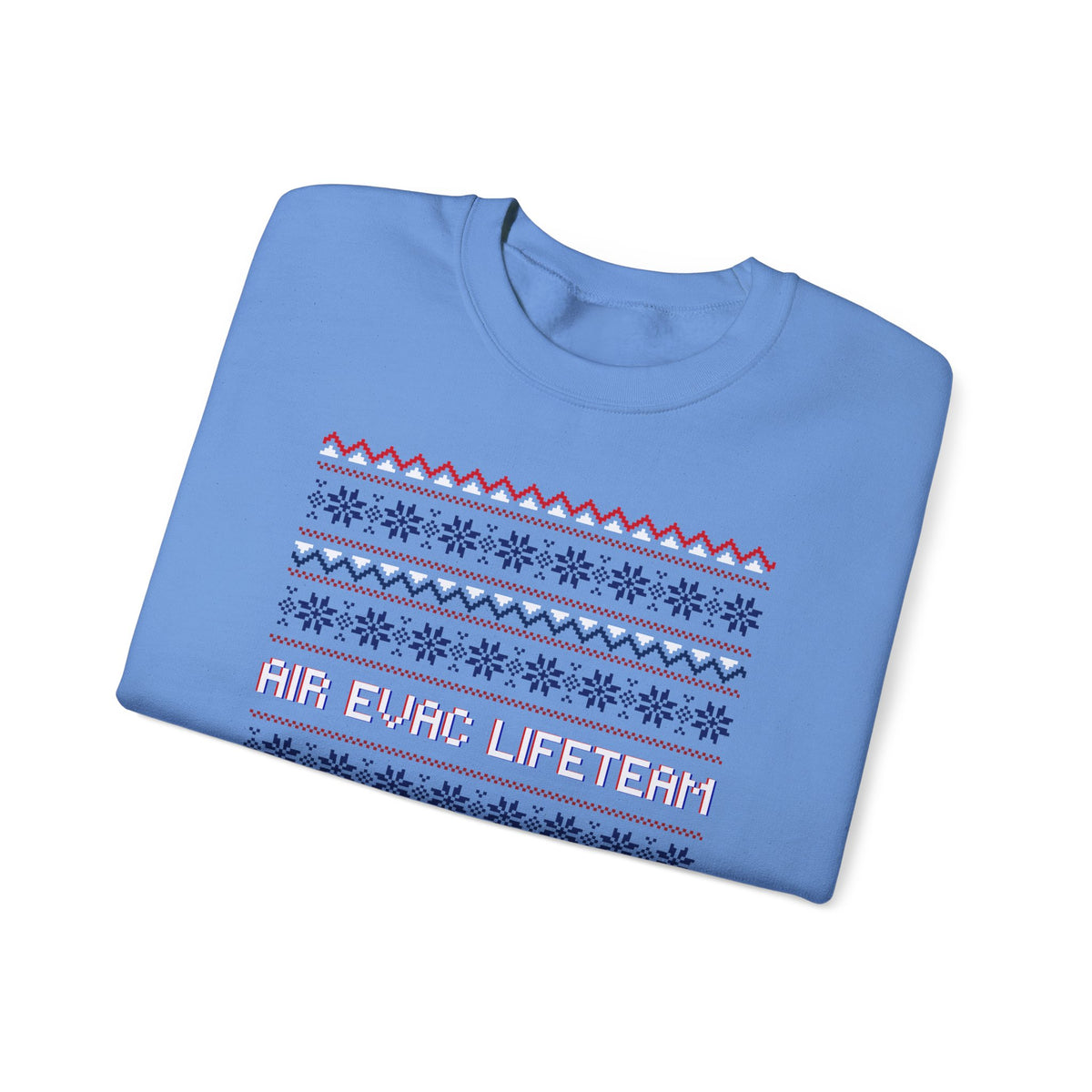 Air Evac Lifeteam Ugly Holiday Crewneck Sweatshirt