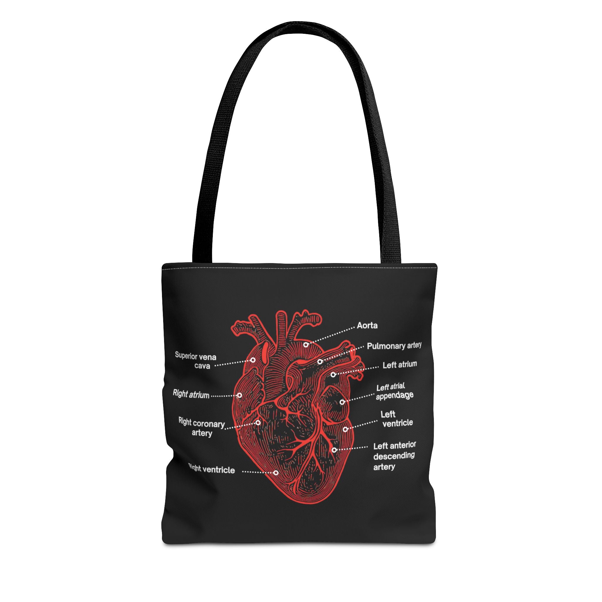 Rotor Wash & Wear x EMS Avenger Anatomical Heart Tote Bag