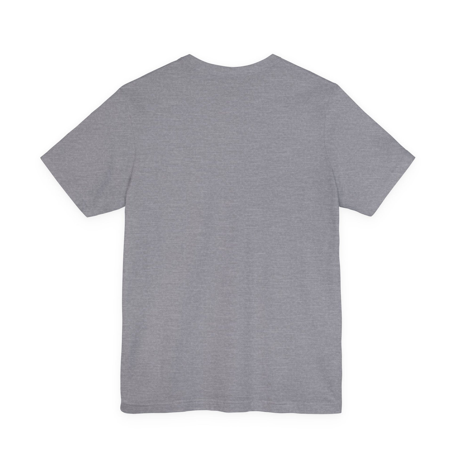 Gray t-shirt on a white background
