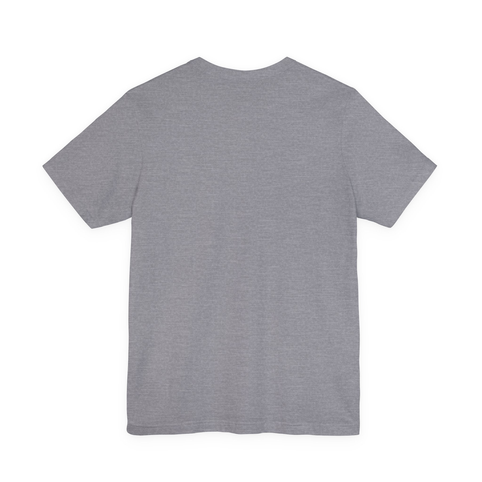 Gray t-shirt on a white background