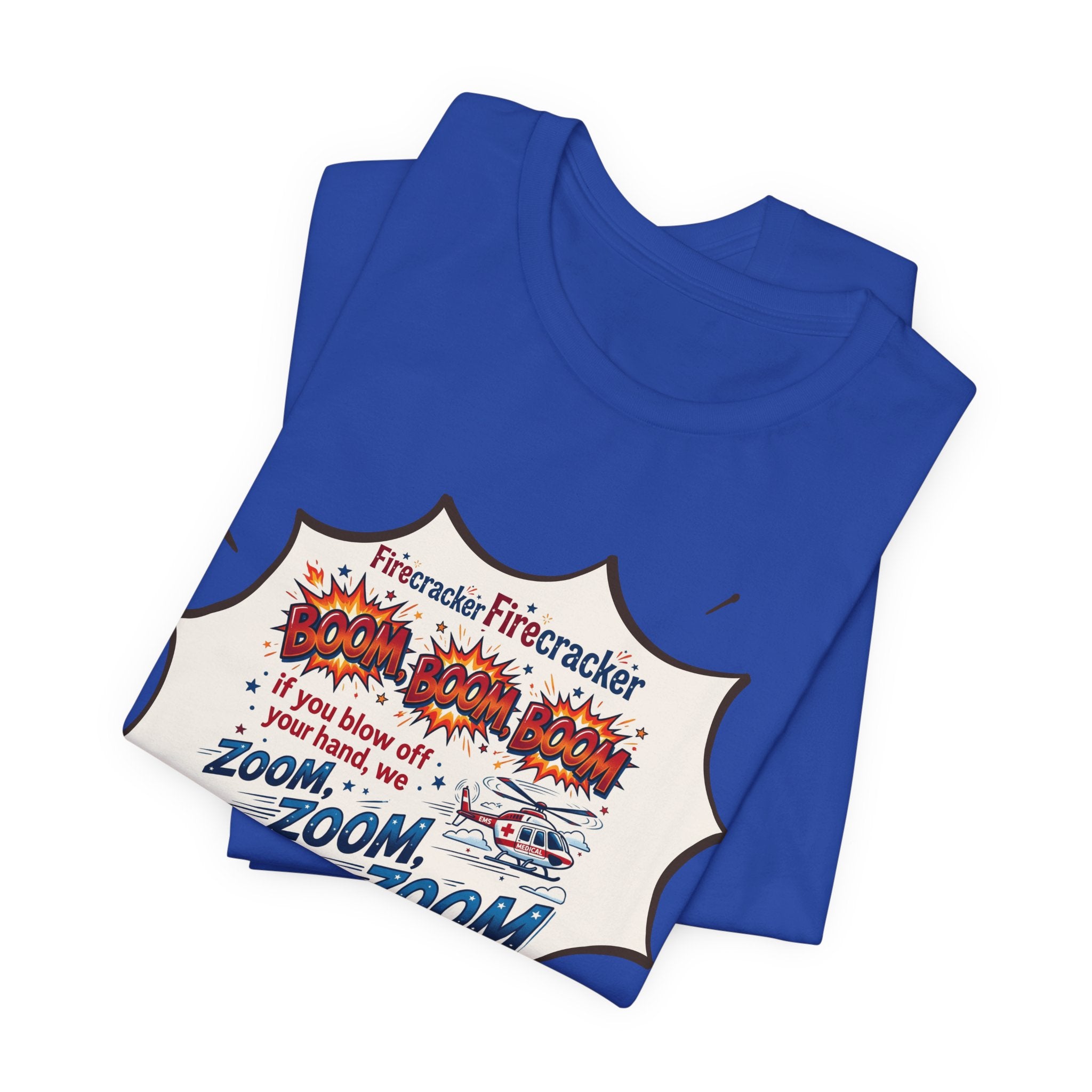 "Zoom Zoom Zoom" Comic Style EMS Tee