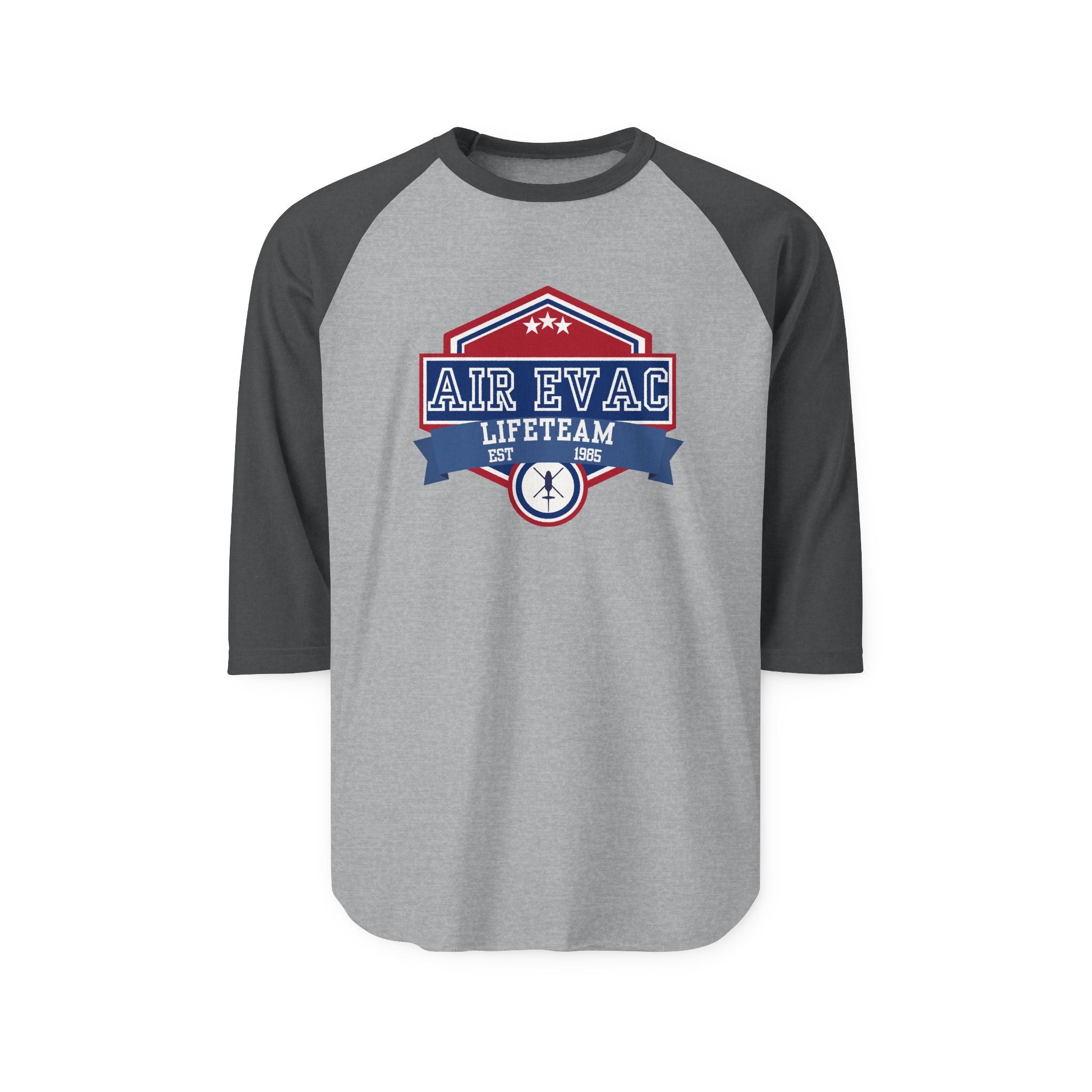Patriotic Air Evac Lifeteam Baseball Tee