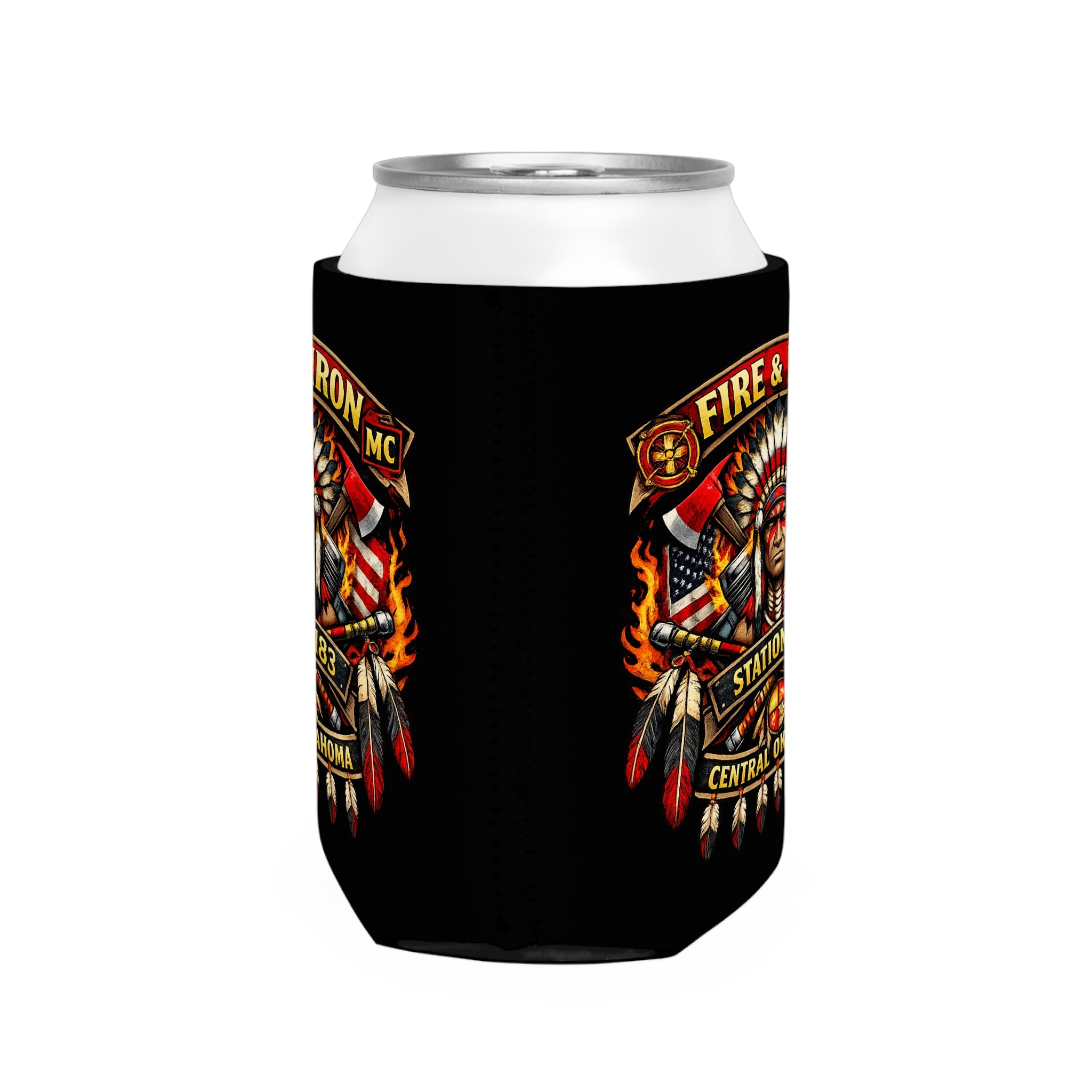 Fire & Iron MC Station 183 Can Cooler