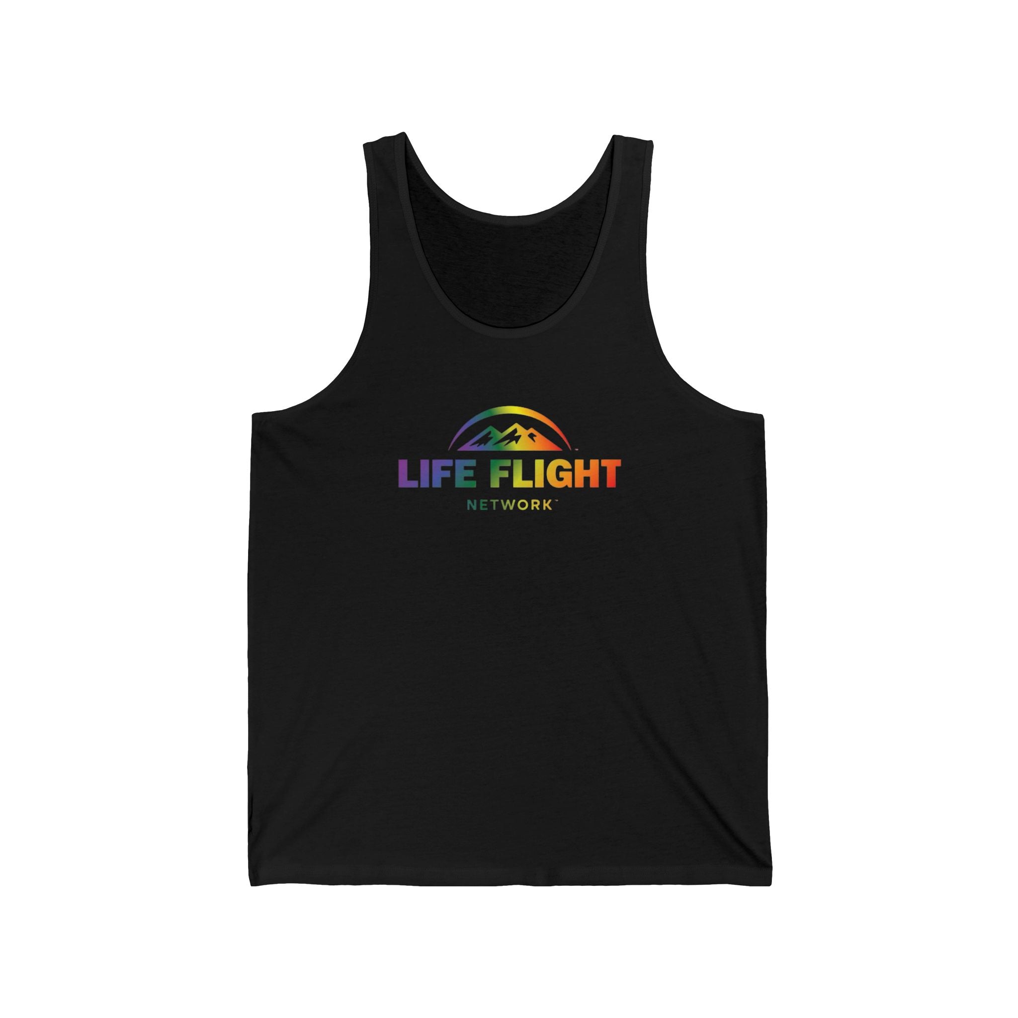 Rainbow Life Flight Lifeteam Logo Tank