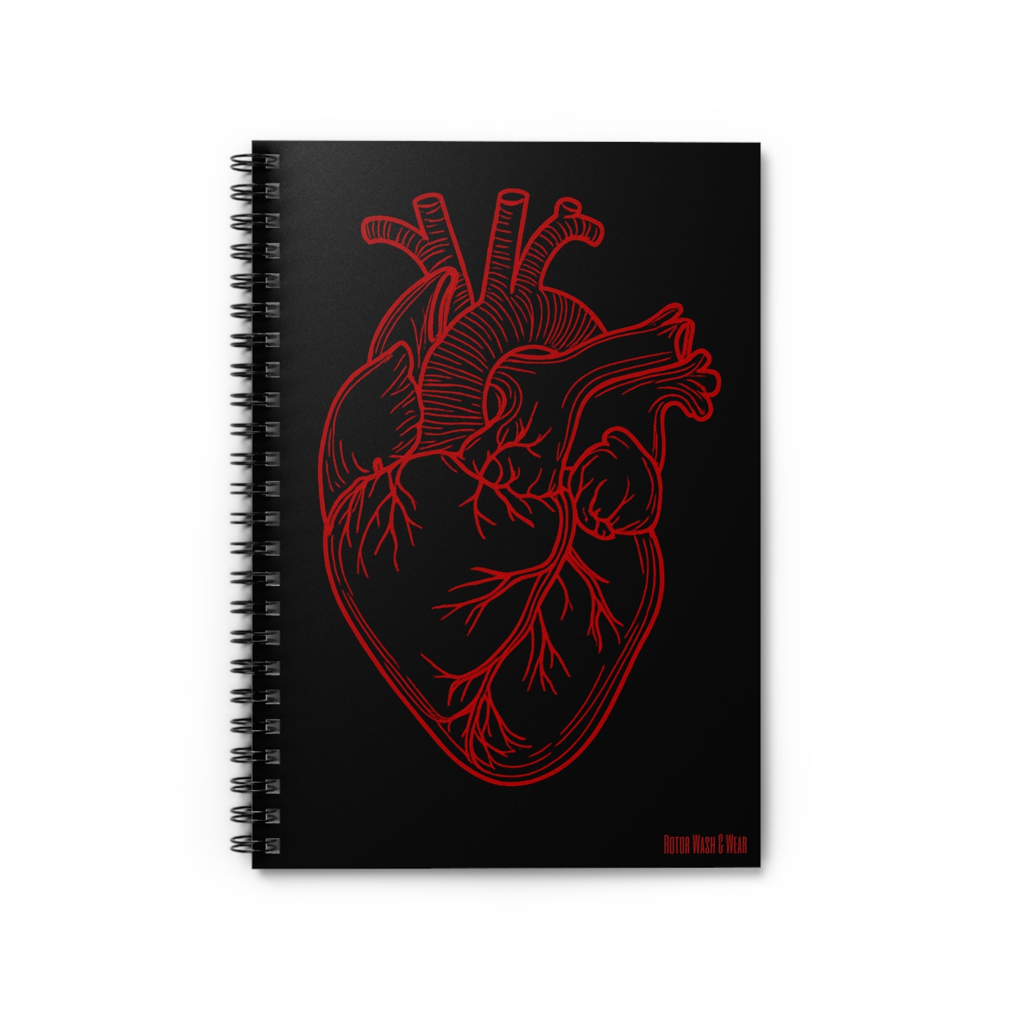 Anatomical Heart Pocket Spiral Notebook