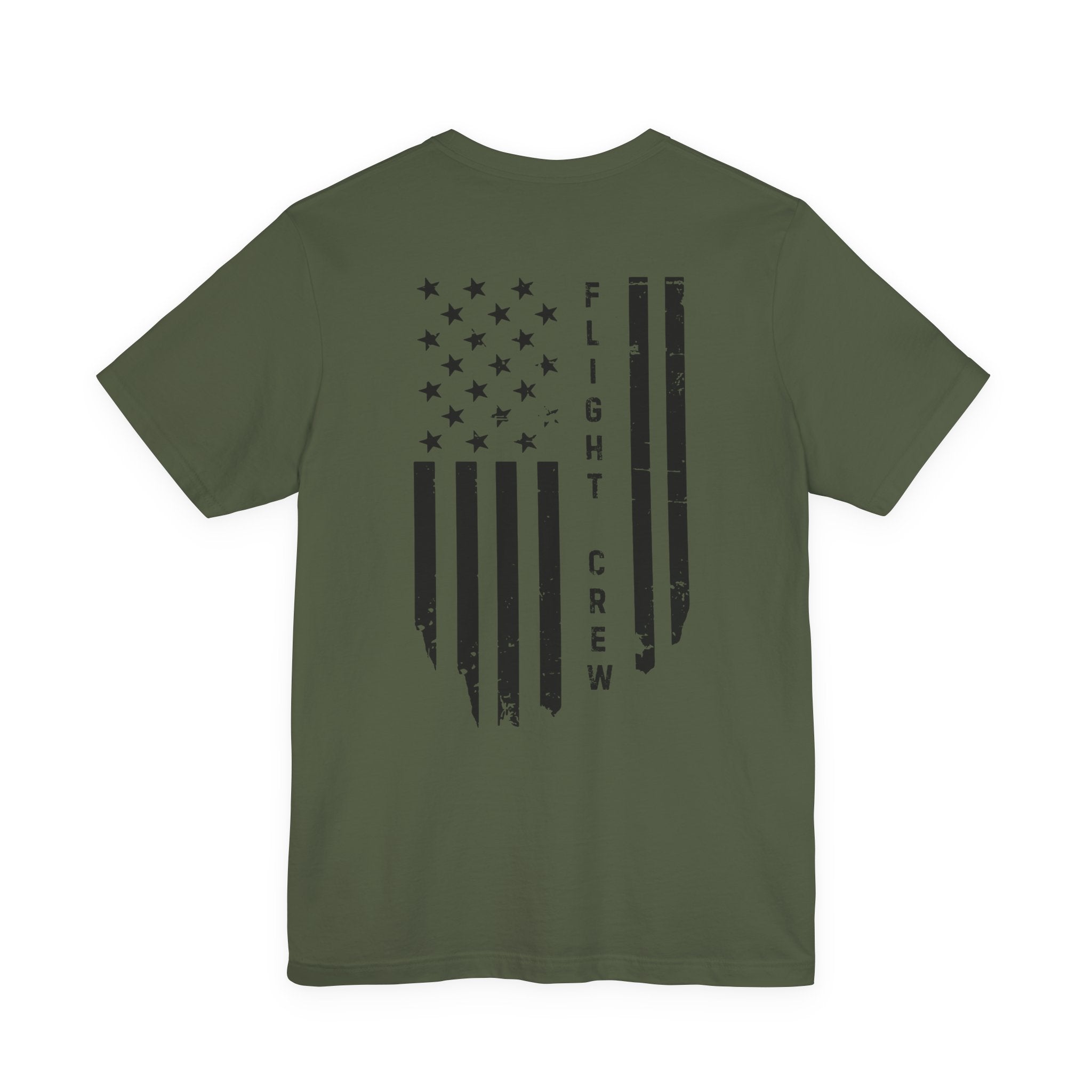 Patriotic "Flight Crew" Jersey Tee
