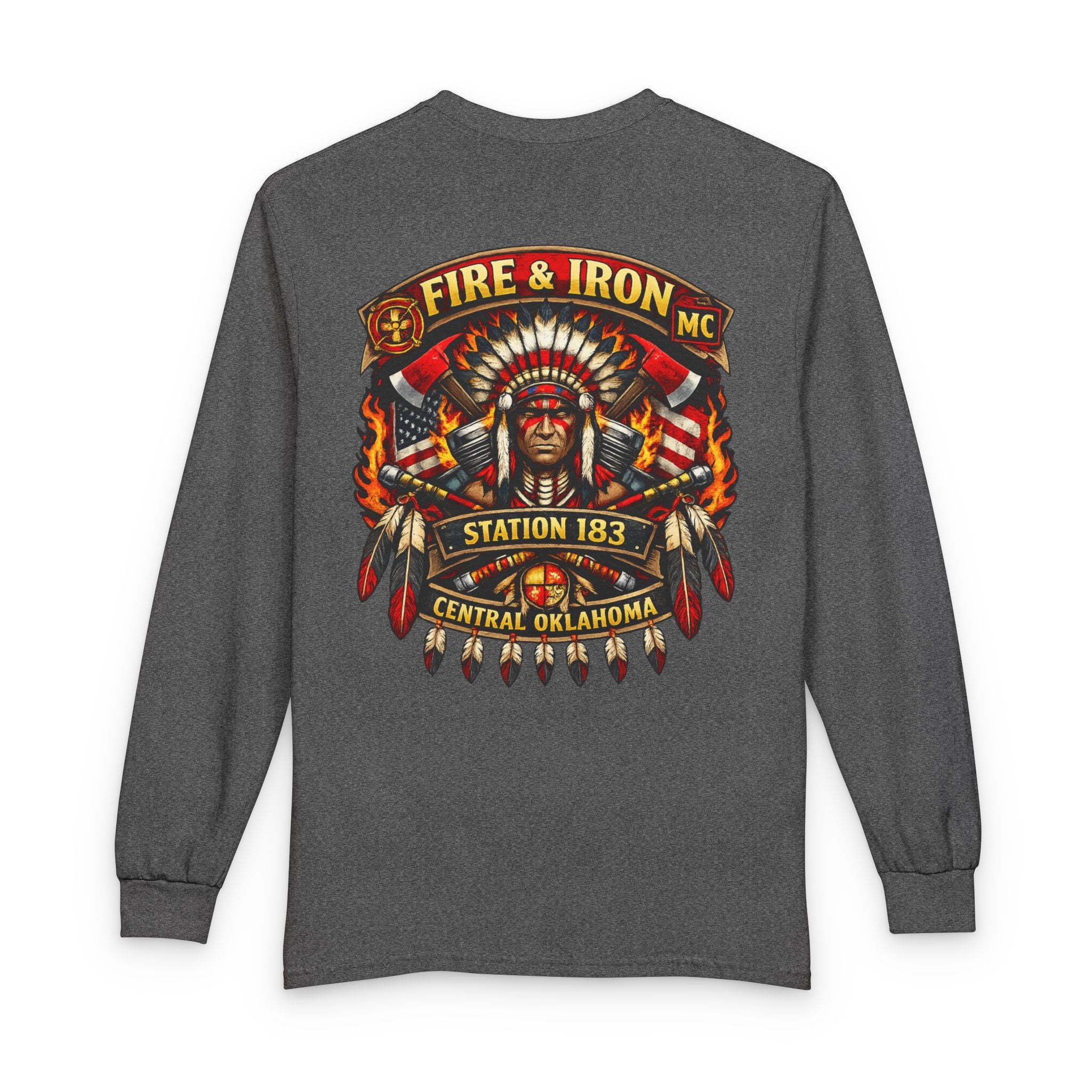 Fire & Iron MC Station 183 Long Sleeve Shirt