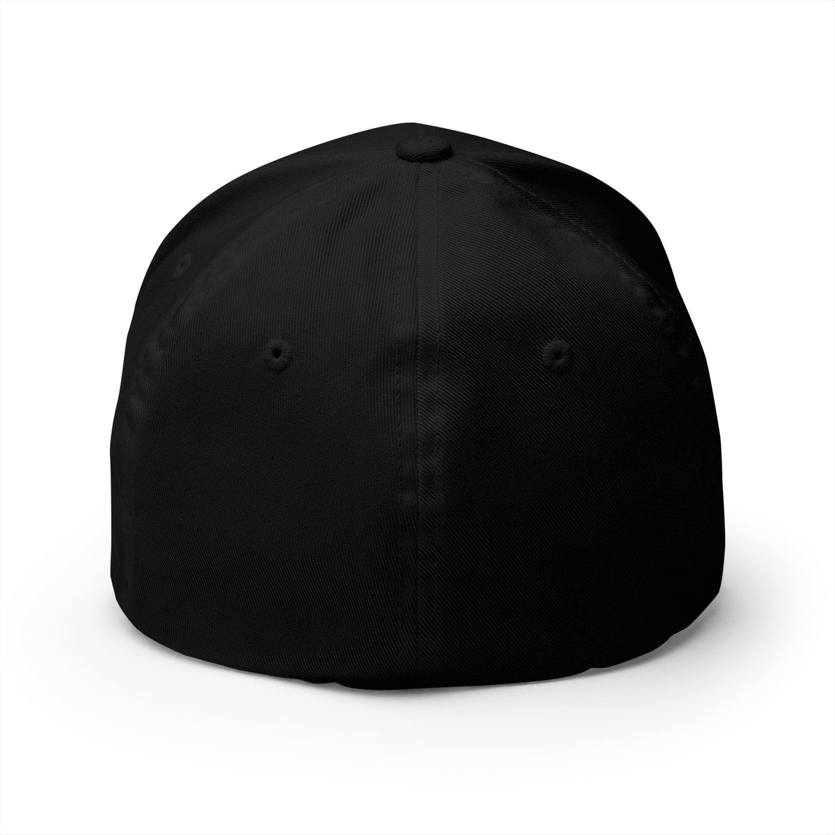 White Embroidered Air Evac Closed-Back Flexfit Hat