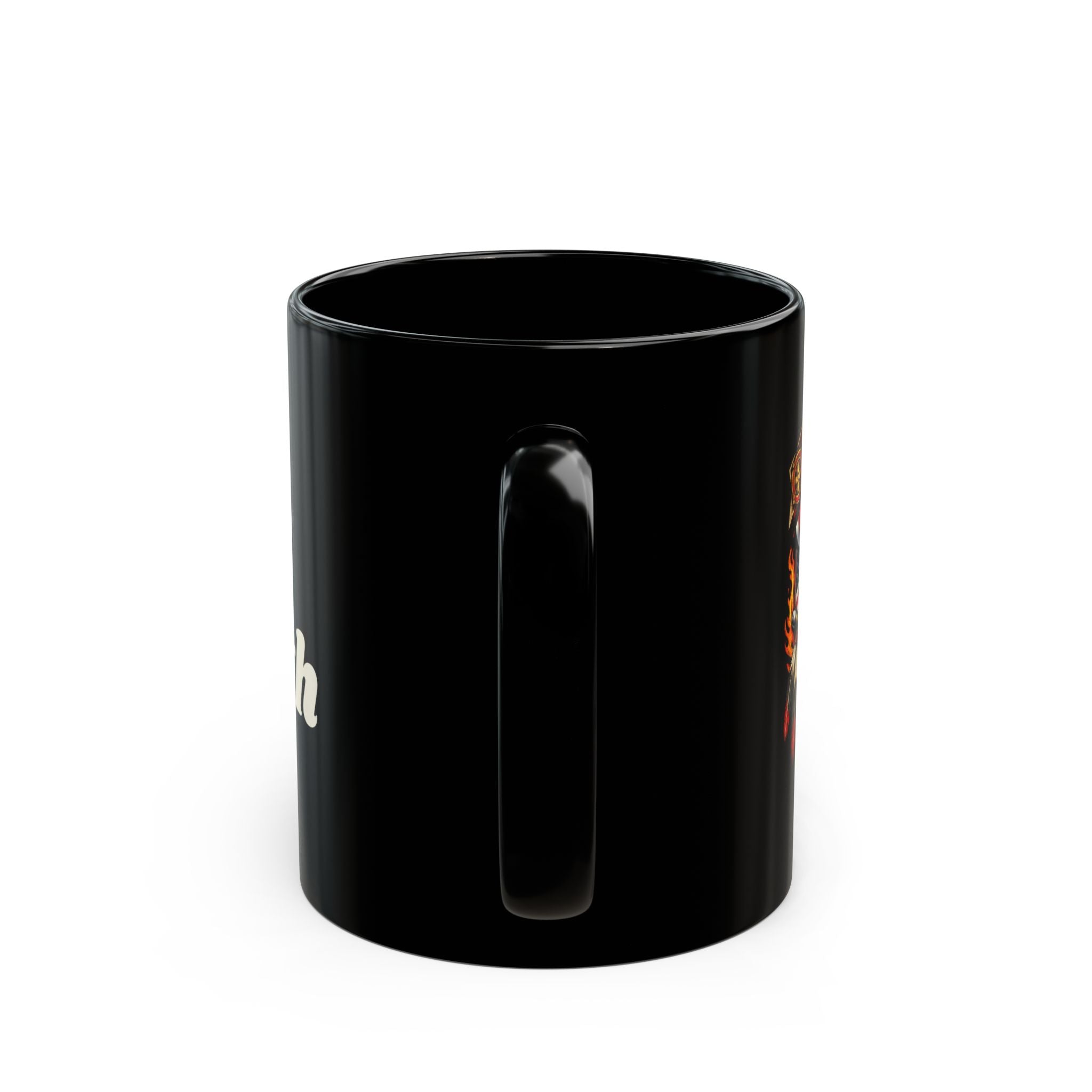 Personalized Fire & Iron Motorcycle Club Mug