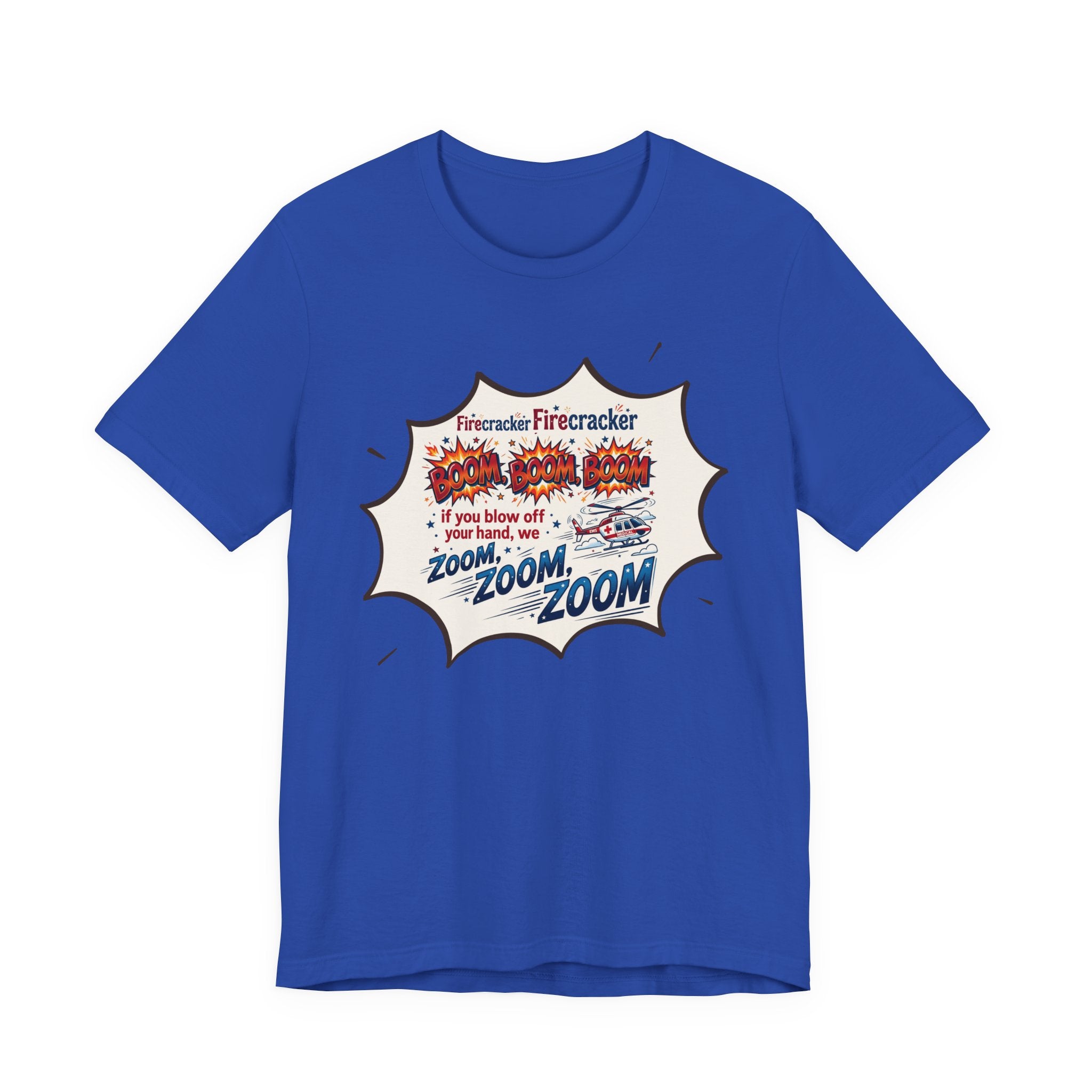 "Zoom Zoom Zoom" Comic Style EMS Tee