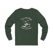 Air Evac Flight Before Christmas Long Sleeve Tee