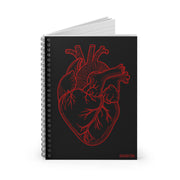 Anatomical Heart Pocket Spiral Notebook