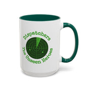 Dispatchers – The Unseen Heroes Accent Coffee Mug