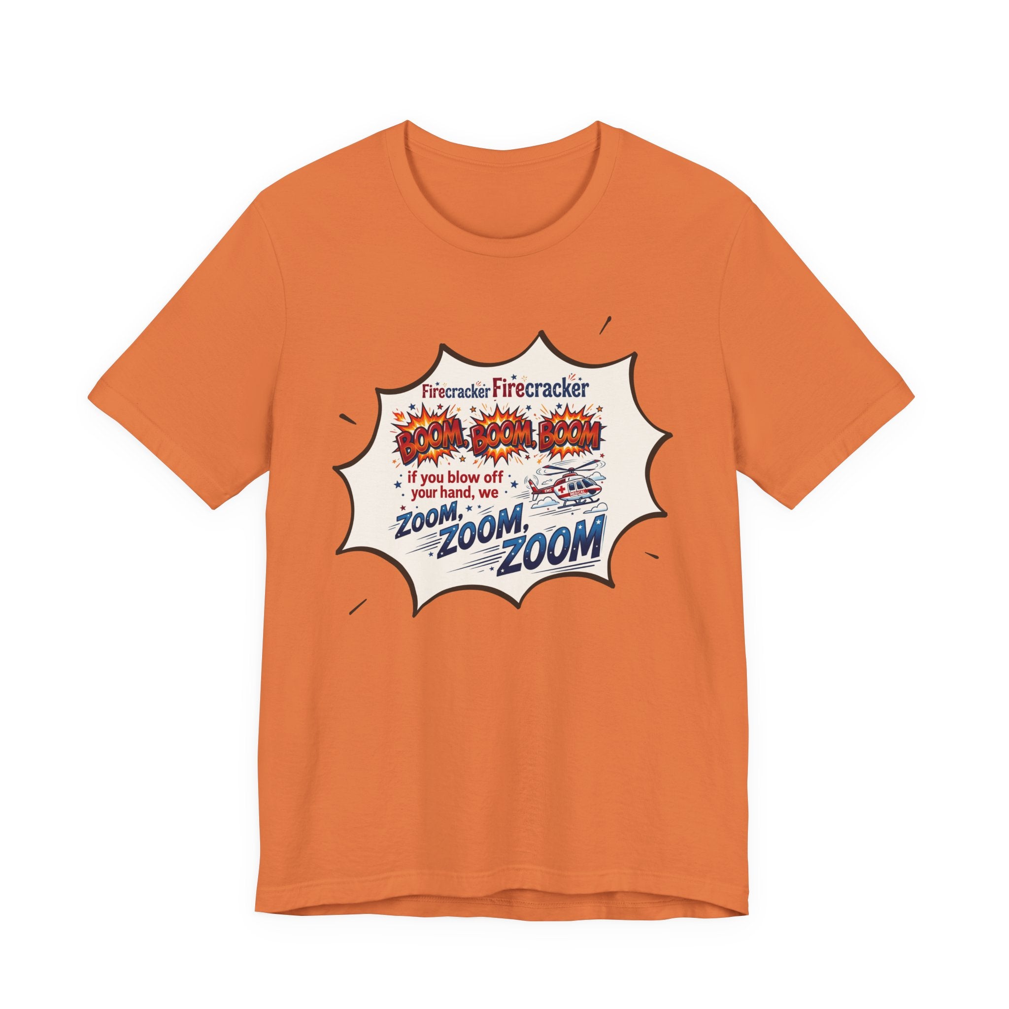 "Zoom Zoom Zoom" Comic Style EMS Tee