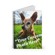 Custom Photo Pocket Spiral Notebook