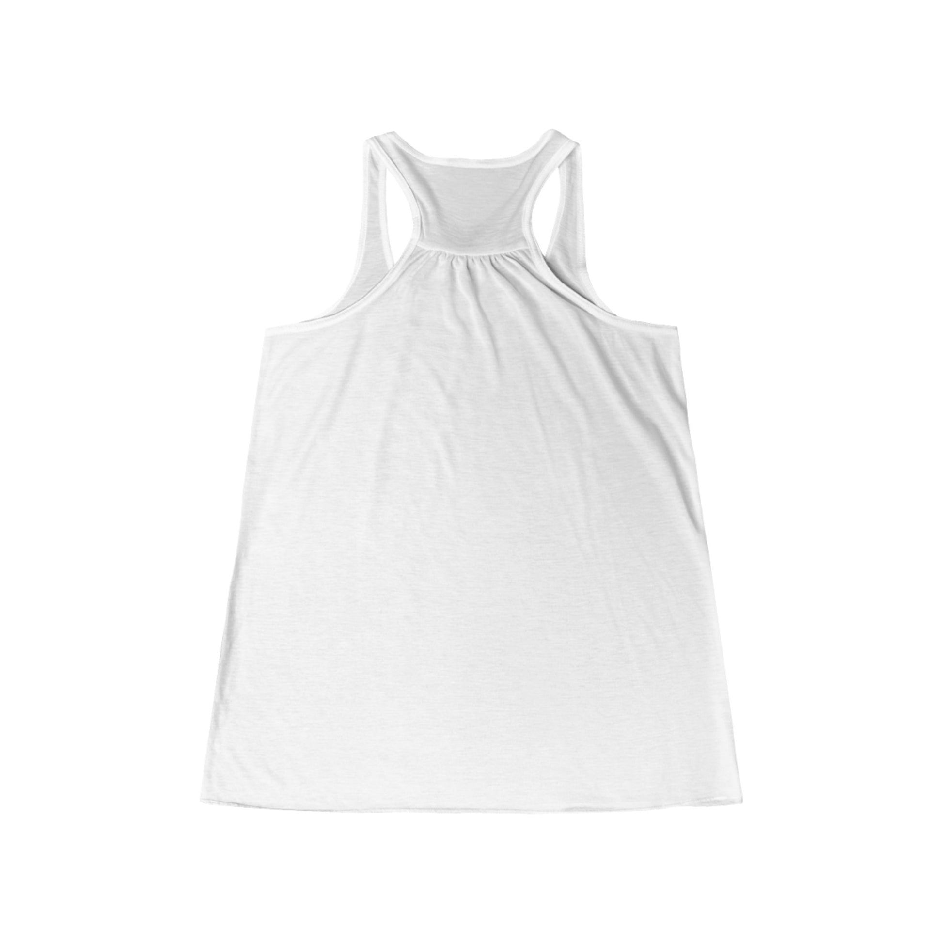 White tank top on a white background
