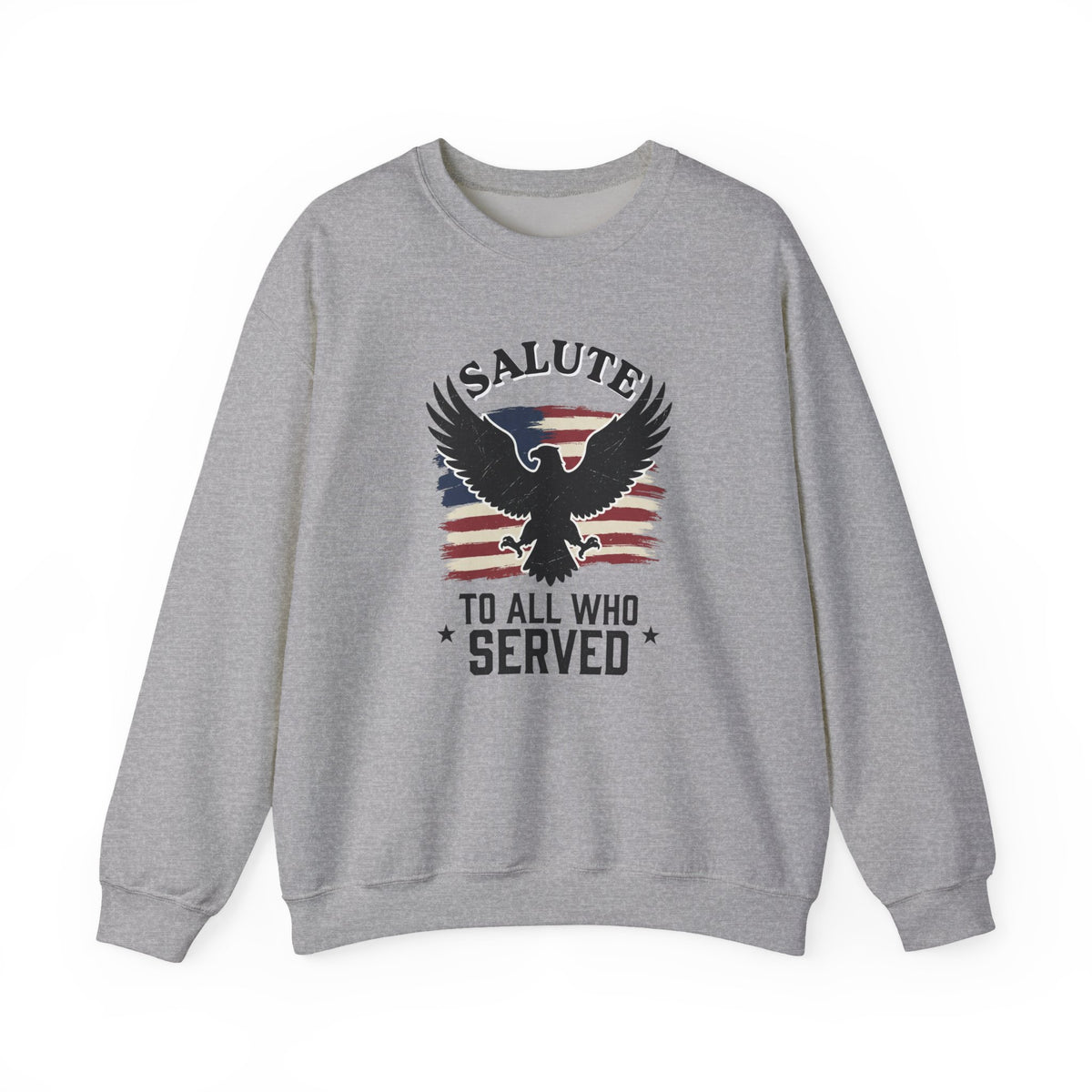 Salute To All Who Served Sweatshirt