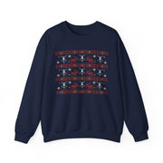 "Rotor Wash & Reindeer" Ugly Holiday Crewneck Sweatshirt