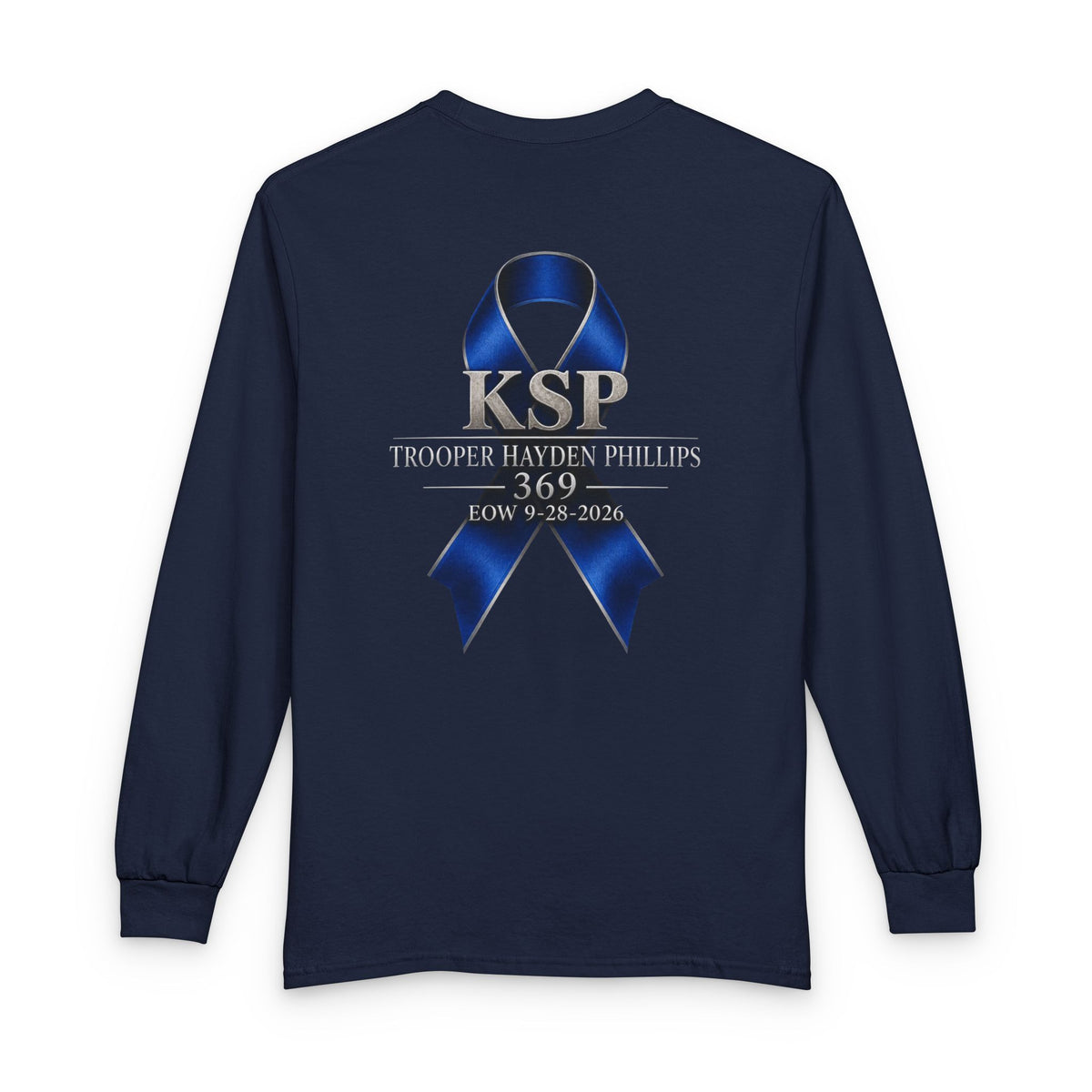 KSP Trooper Hayden Phillips Memorial Long Sleeve Shirt