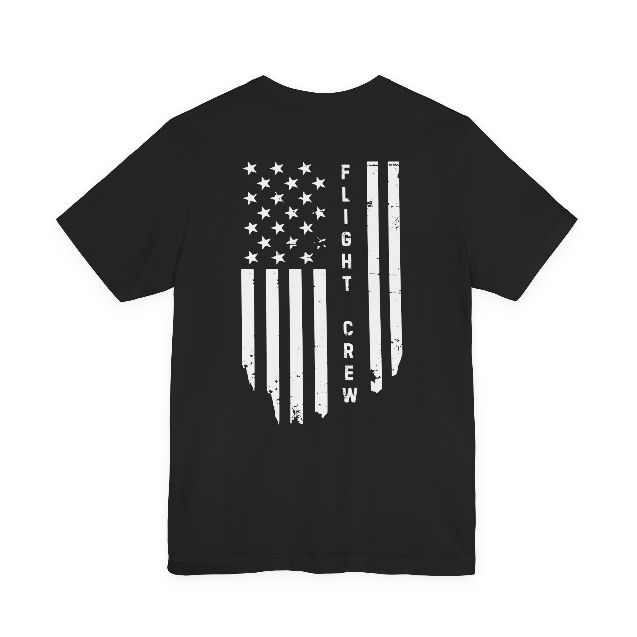 Patriotic "Flight Crew" Jersey Tee