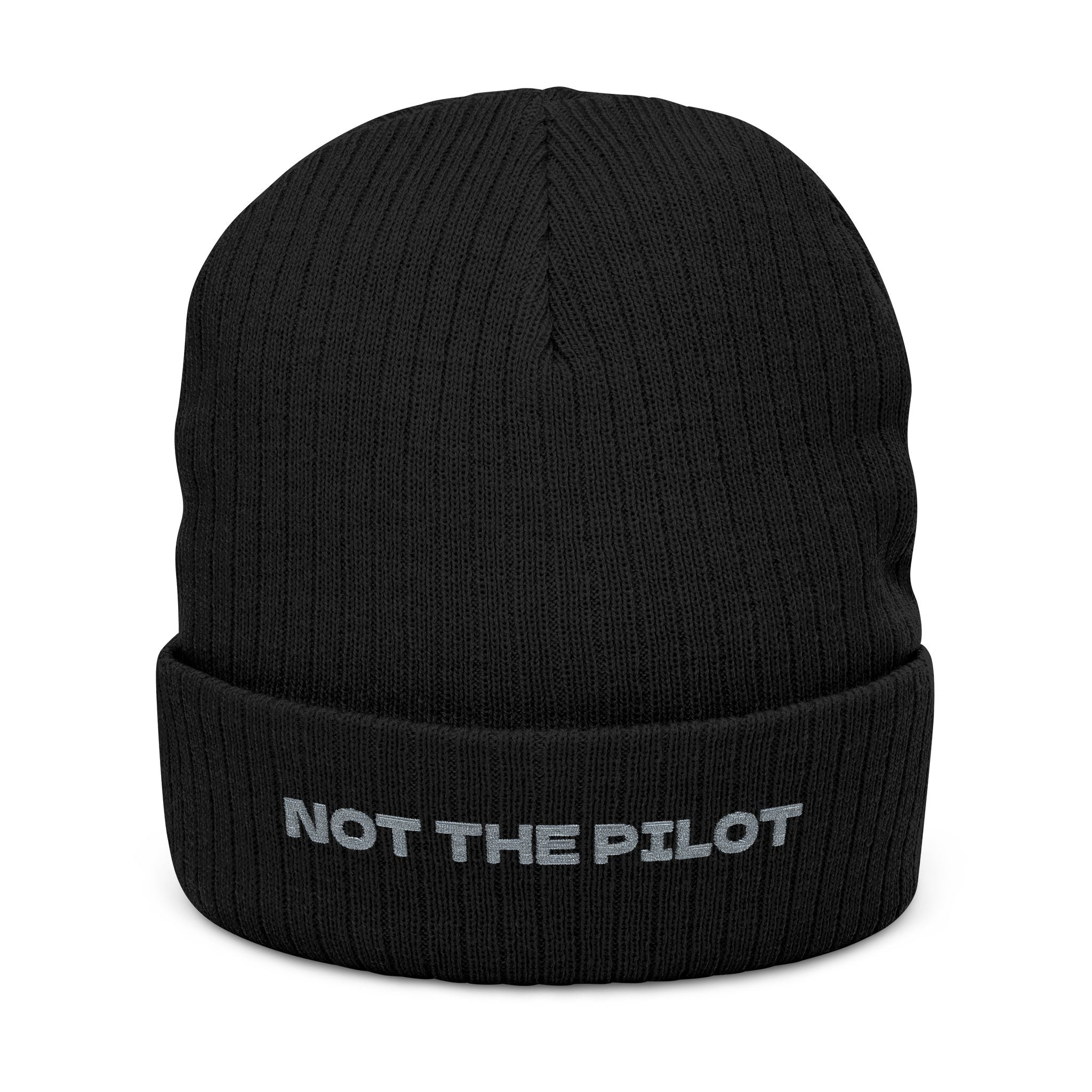 Not the Pilot Beanie | Funny Flight Nurse & EMS Hat – Rotor Wash