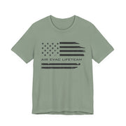 Air Evac Lifeteam Distressed Flag Jersey Tee