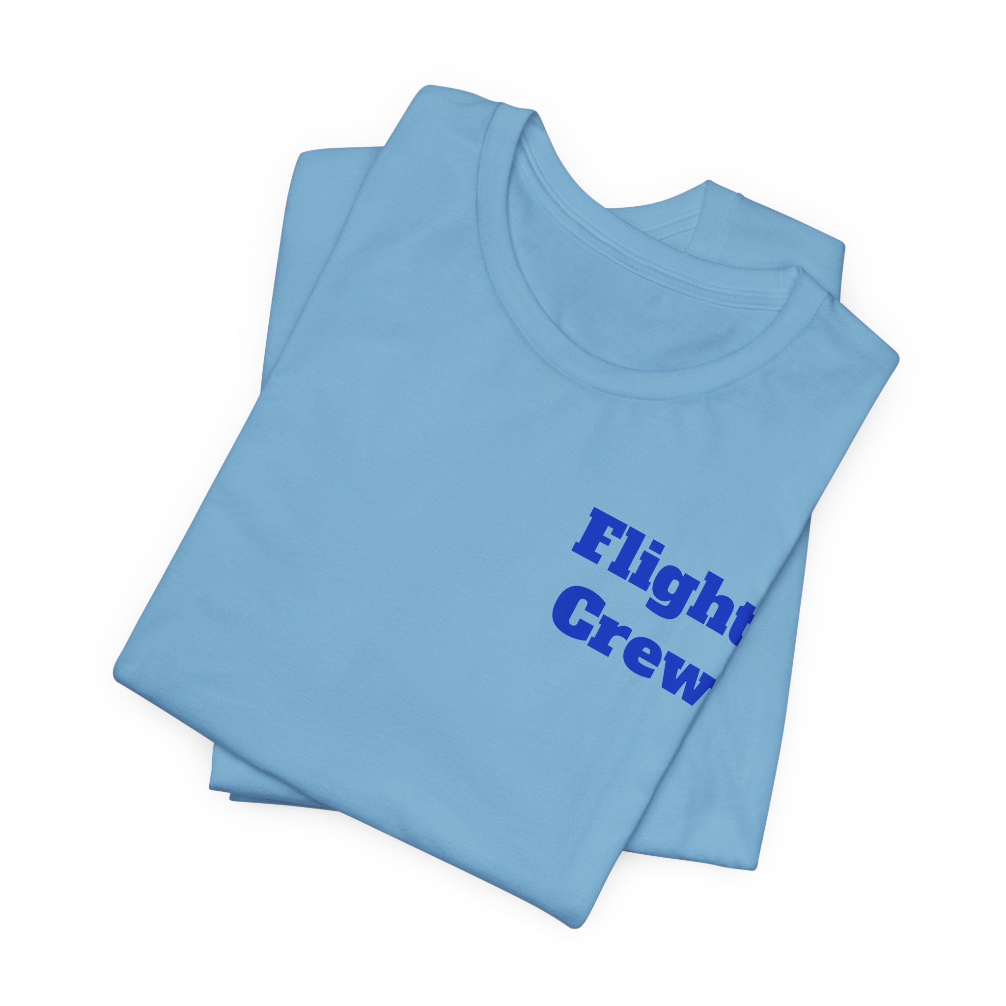 Patriotic Sunglasses & Mustache Flight Crew Tee