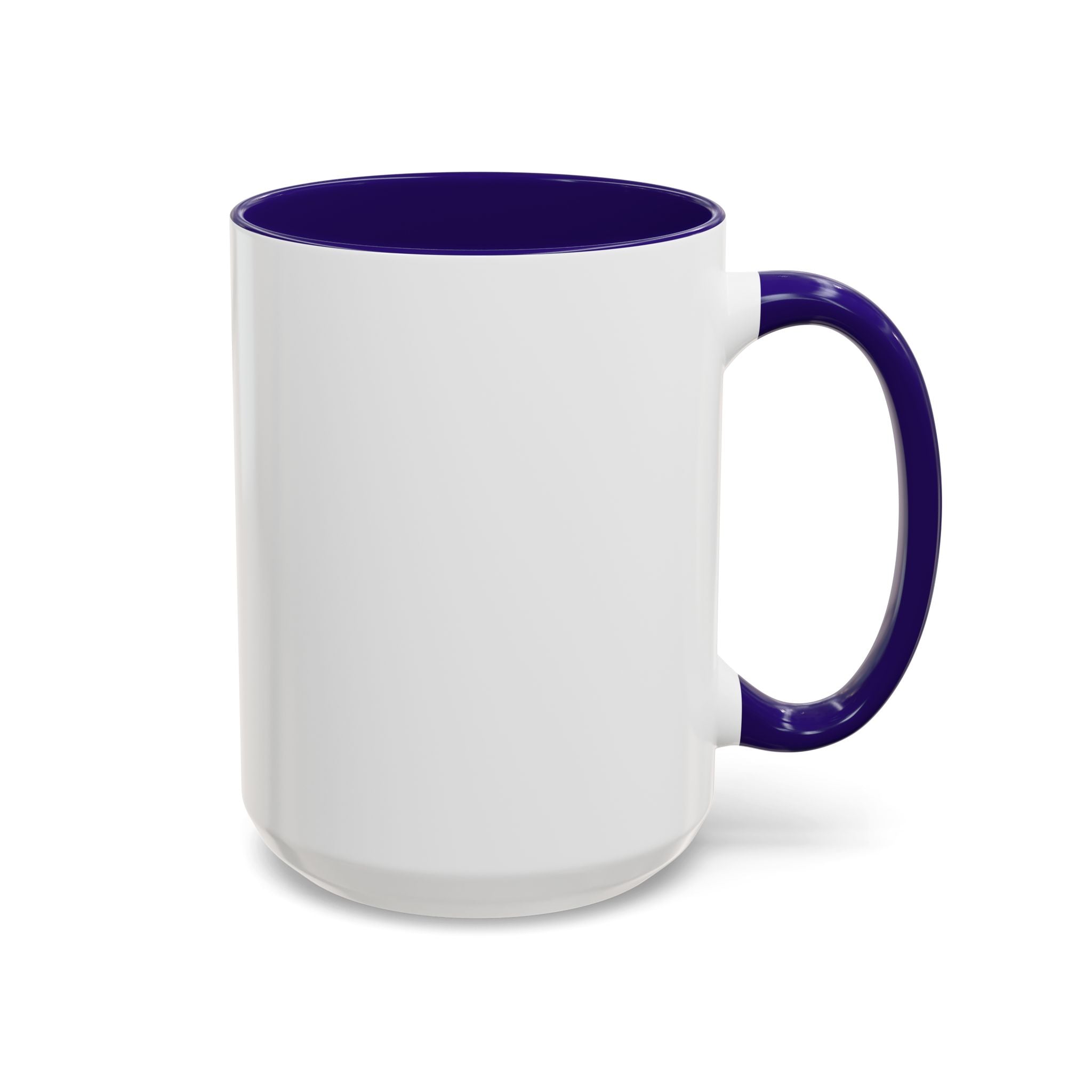 "Zoom Zoom Zoom" Comic Style Color Accent Mug