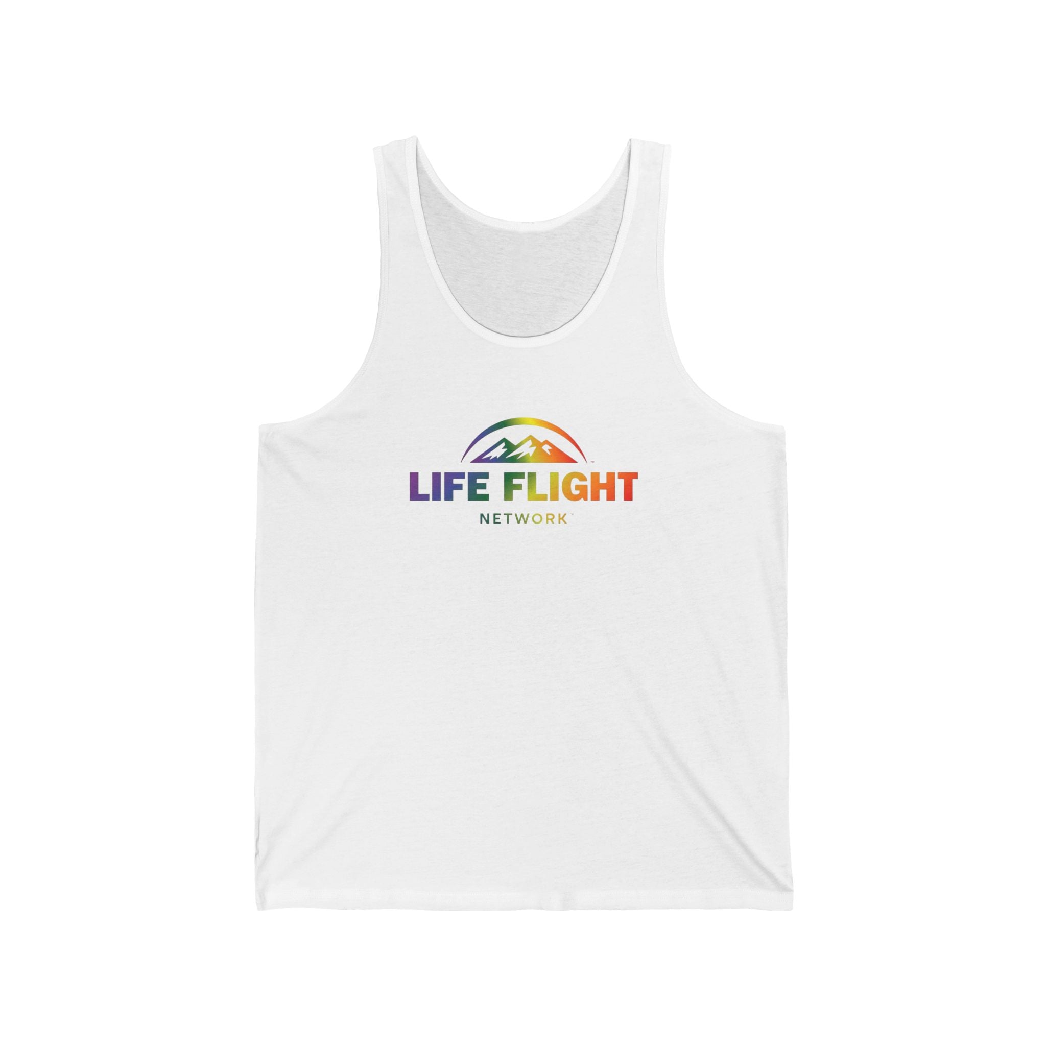 Rainbow Life Flight Lifeteam Logo Tank