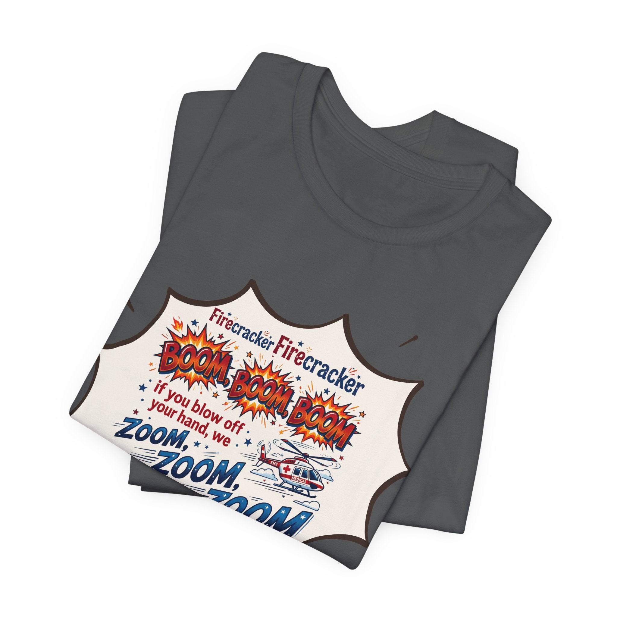 "Zoom Zoom Zoom" Comic Style EMS Tee
