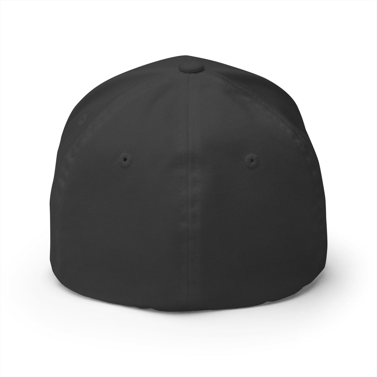 White Embroidered Air Evac Closed-Back Flexfit Hat