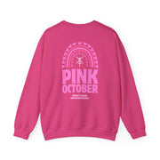 Hot Pink Air Evac Breast Cancer Awareness Crewneck Sweatshirt