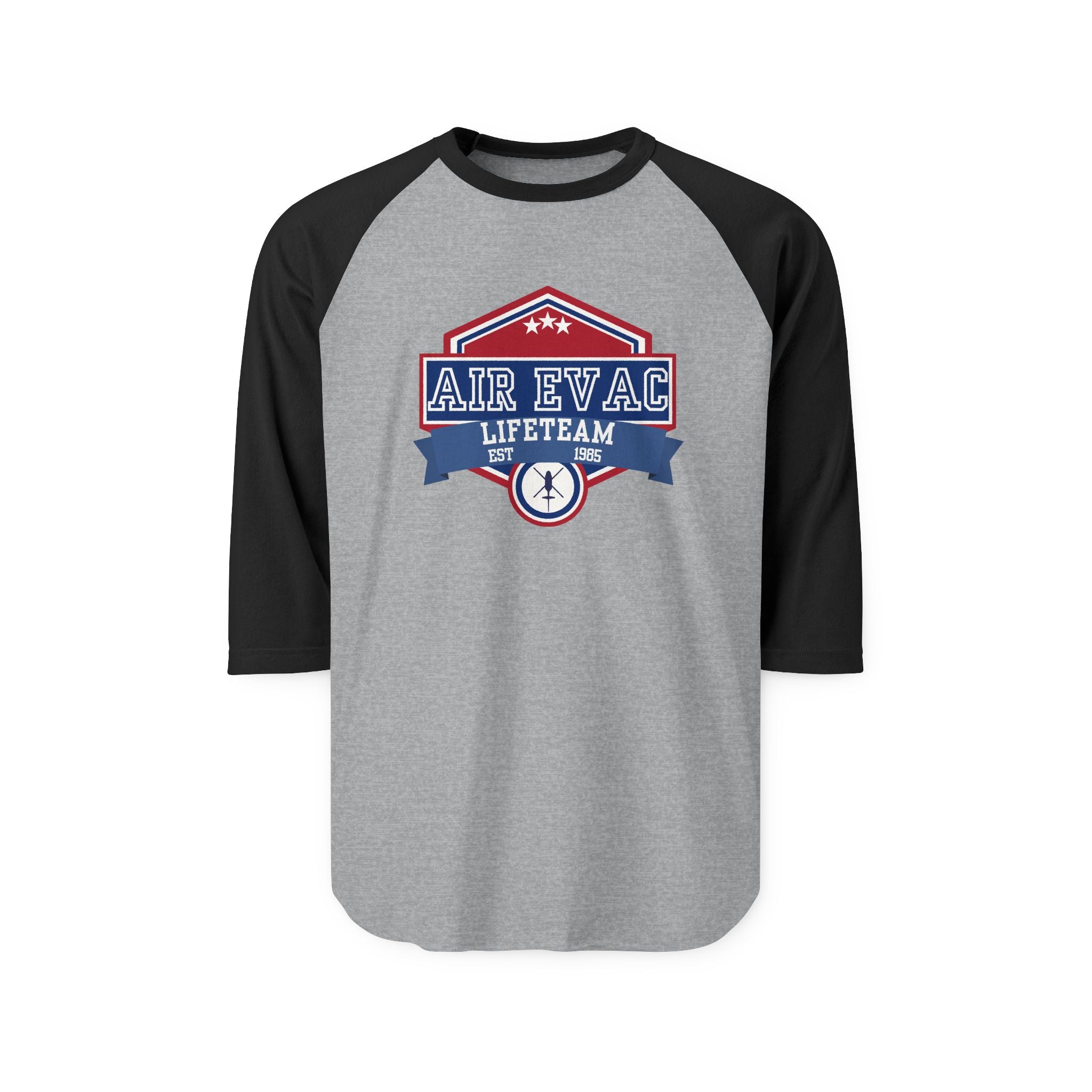 Patriotic Air Evac Lifeteam Baseball Tee