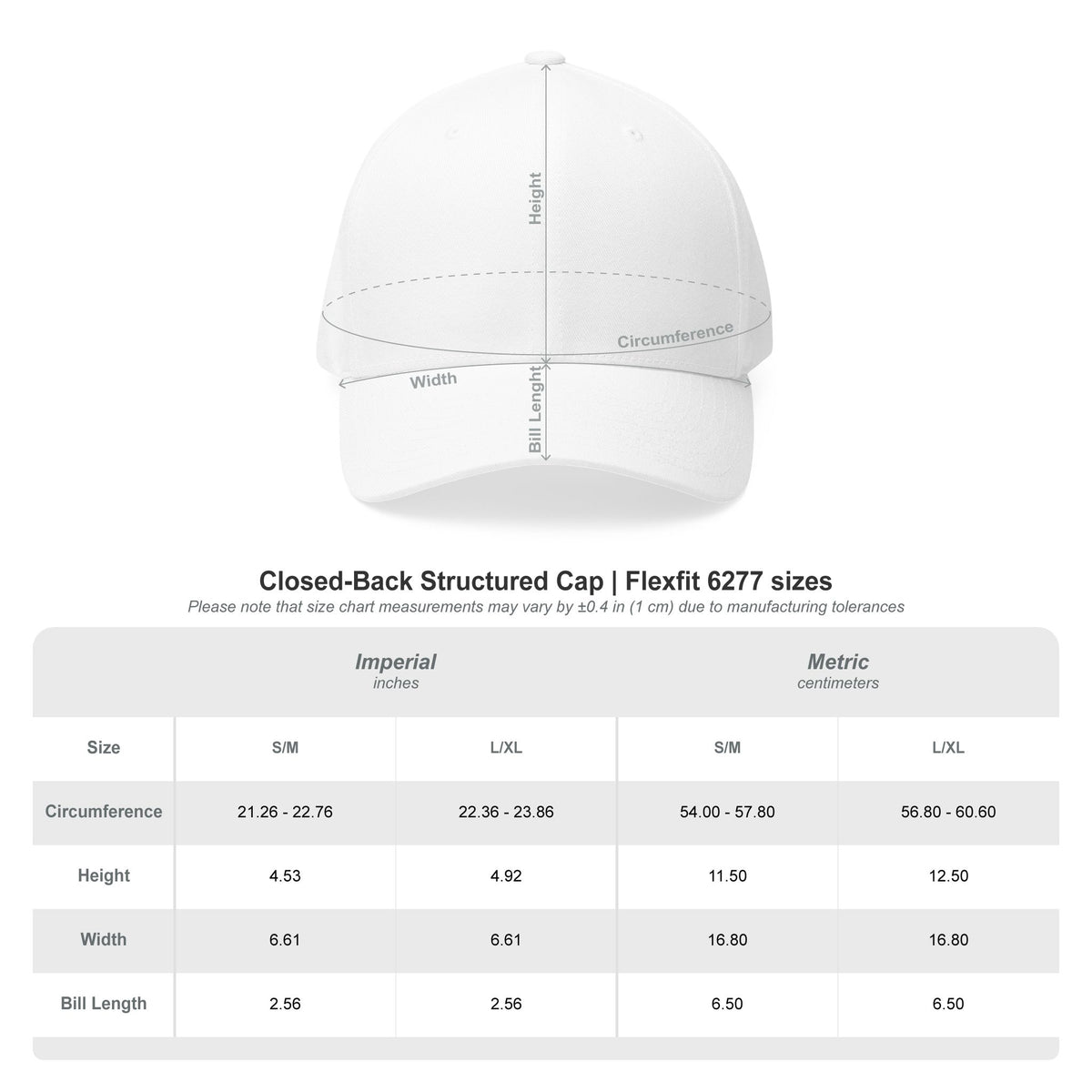 White Embroidered Air Evac Closed-Back Flexfit Hat