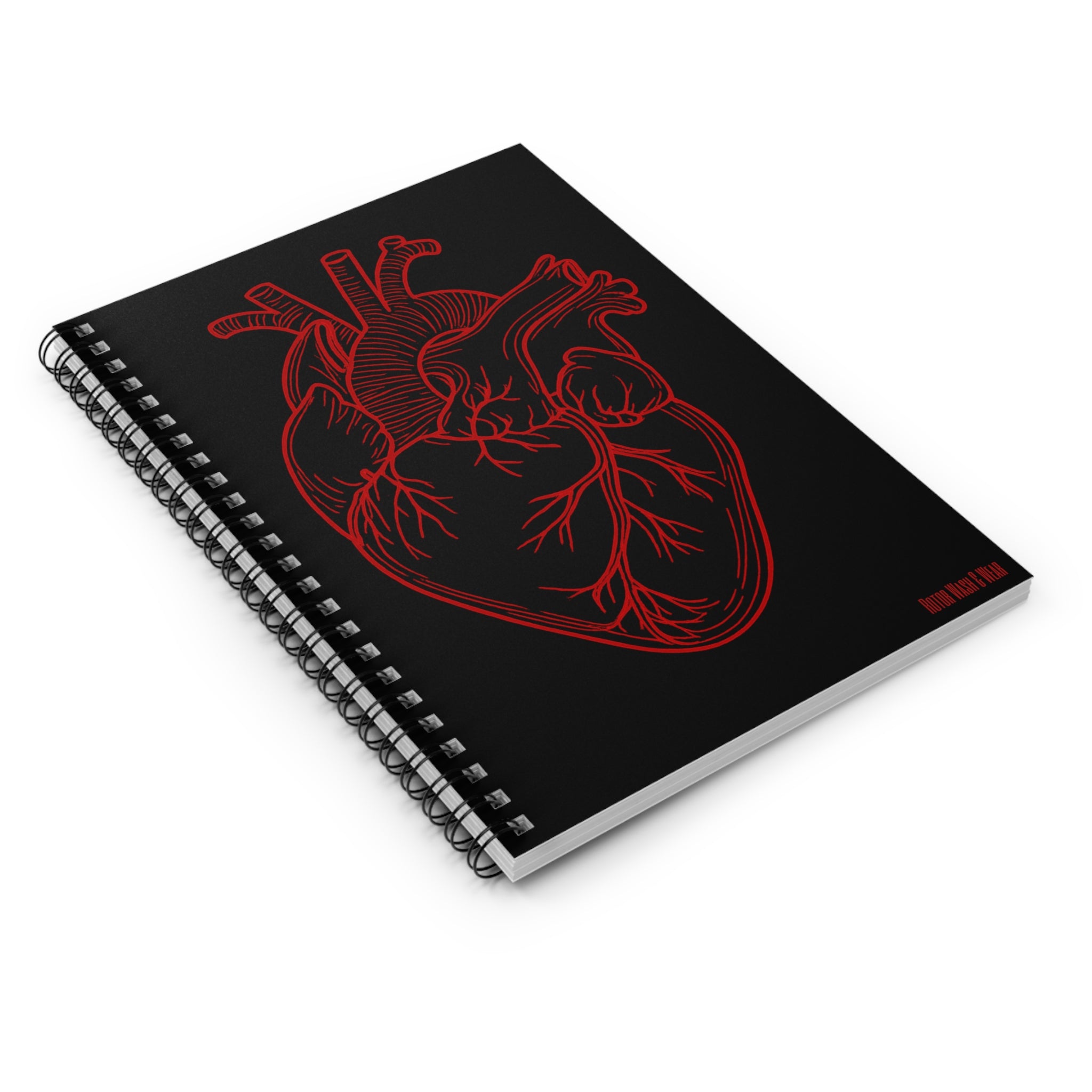 Anatomical Heart Pocket Spiral Notebook