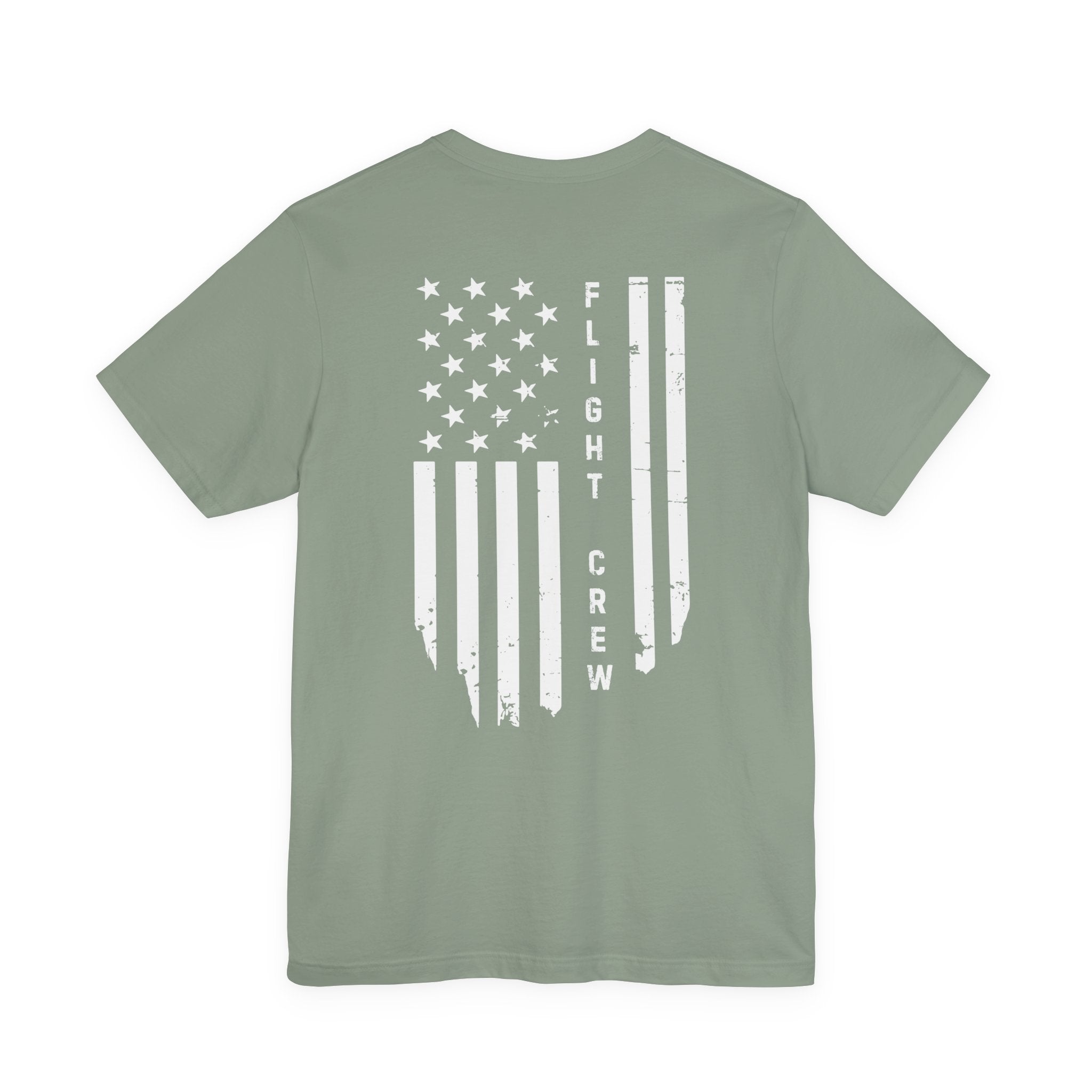 Patriotic "Flight Crew" Jersey Tee