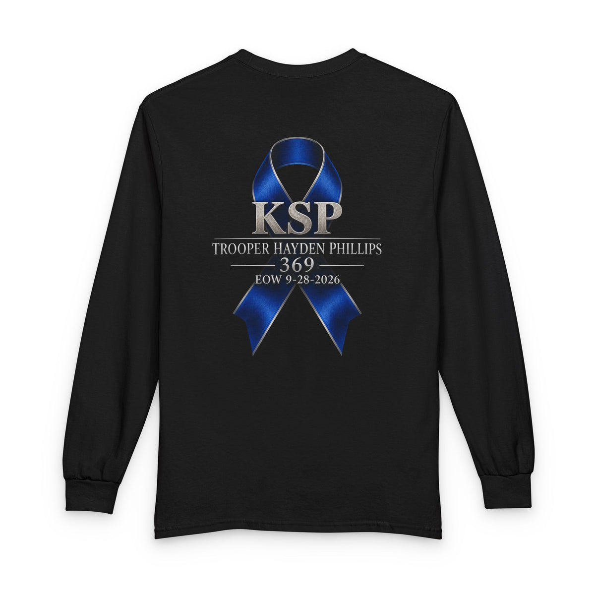 KSP Trooper Hayden Phillips Memorial Long Sleeve Shirt