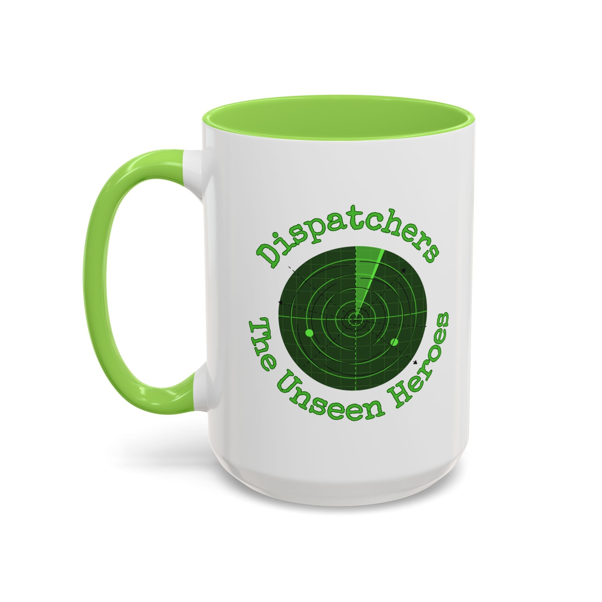 Dispatchers – The Unseen Heroes Accent Coffee Mug
