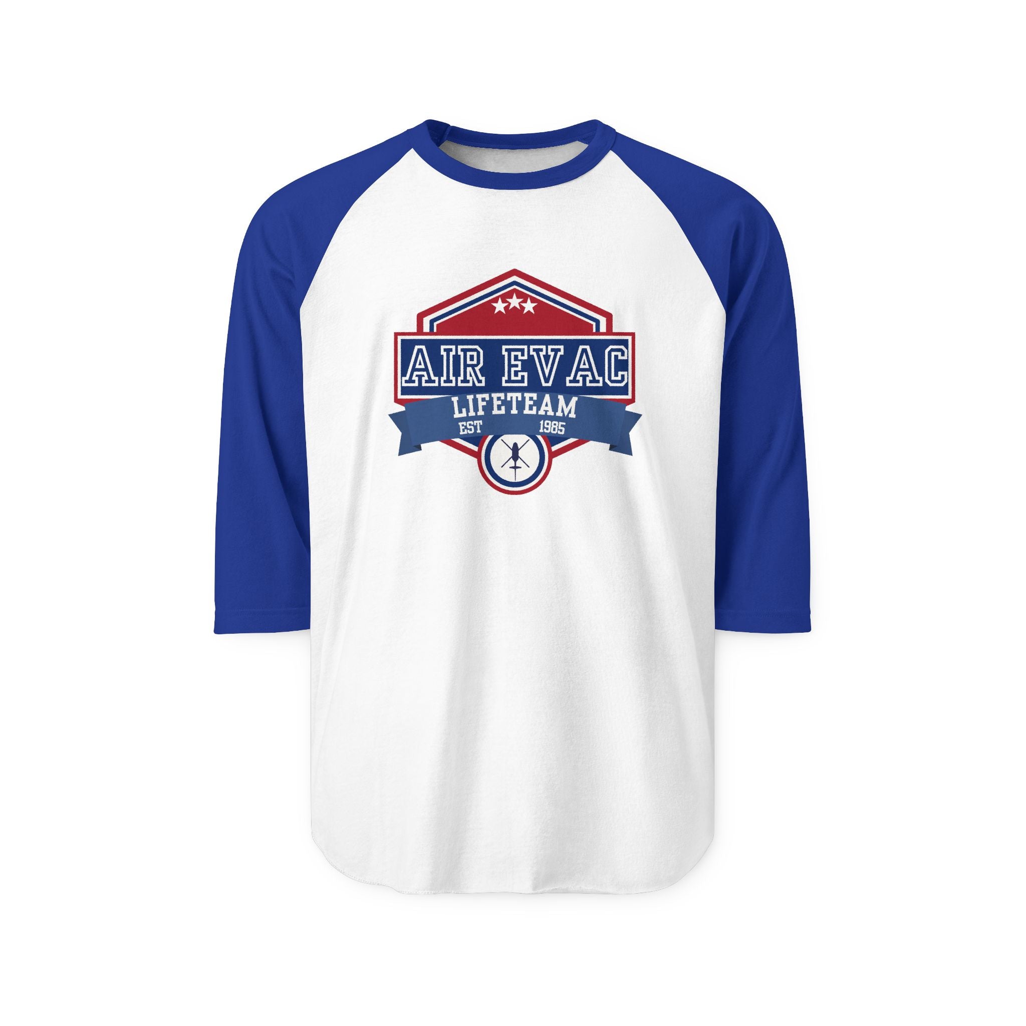 Patriotic Air Evac Lifeteam Baseball Tee