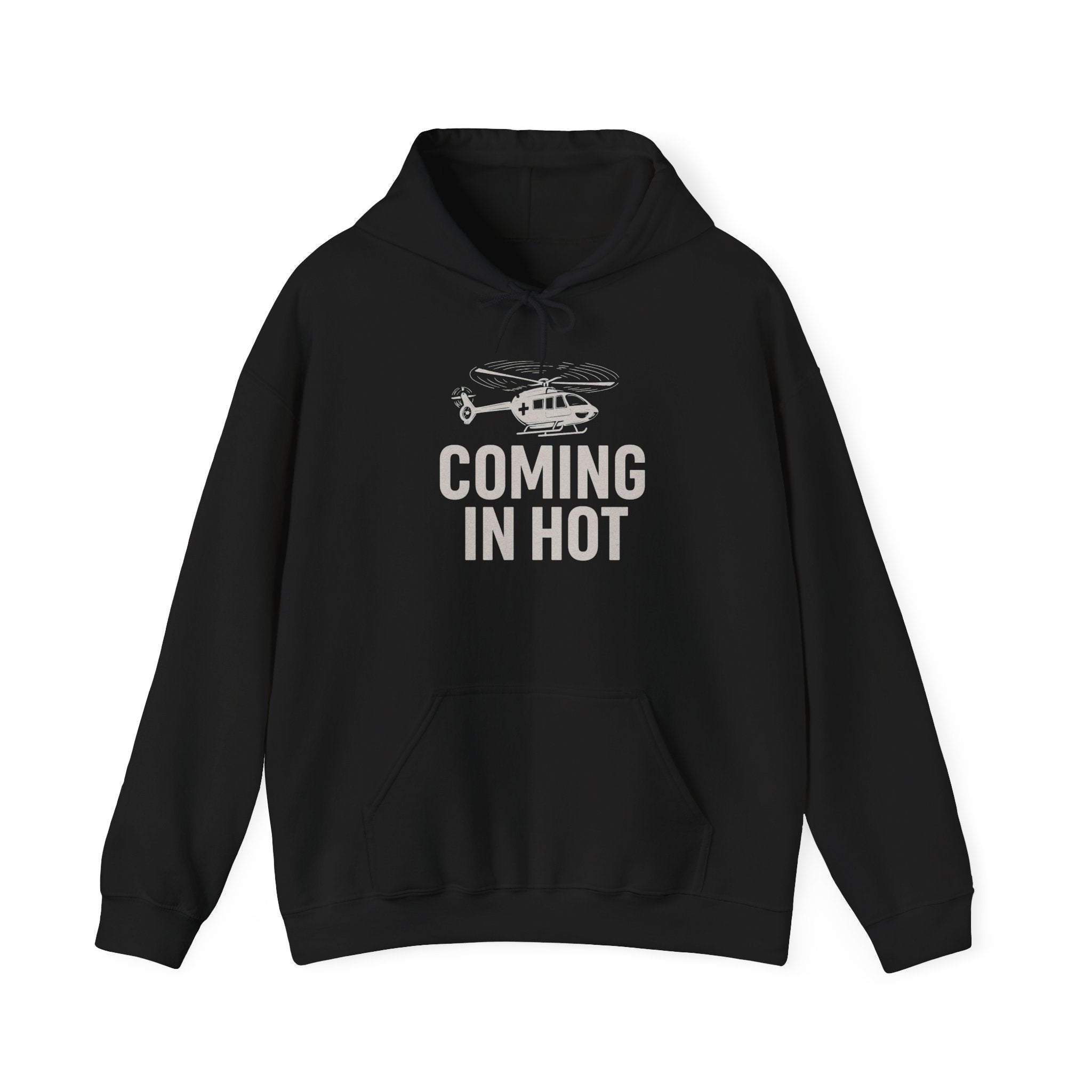 Customizable Coming in Hot Flight Nurse Hoodie
