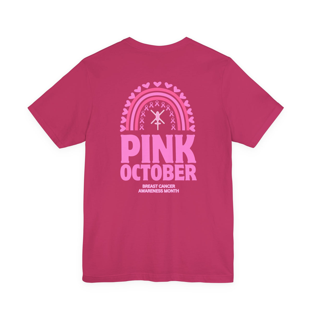 Pink Air Evac Breast Cancer Awareness Jersey Tee