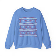 "Rotor Wash & Snowflakes" Ugly Holiday Crewneck Sweatshirt