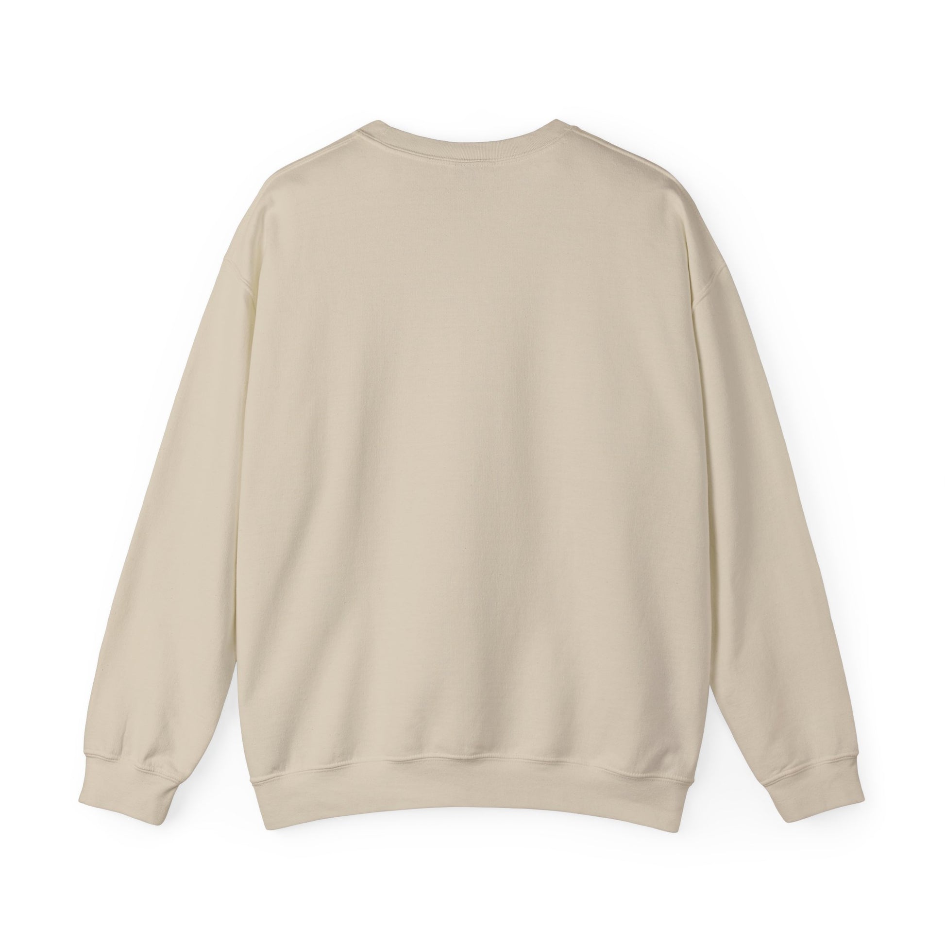 Beige sweatshirt on a white background