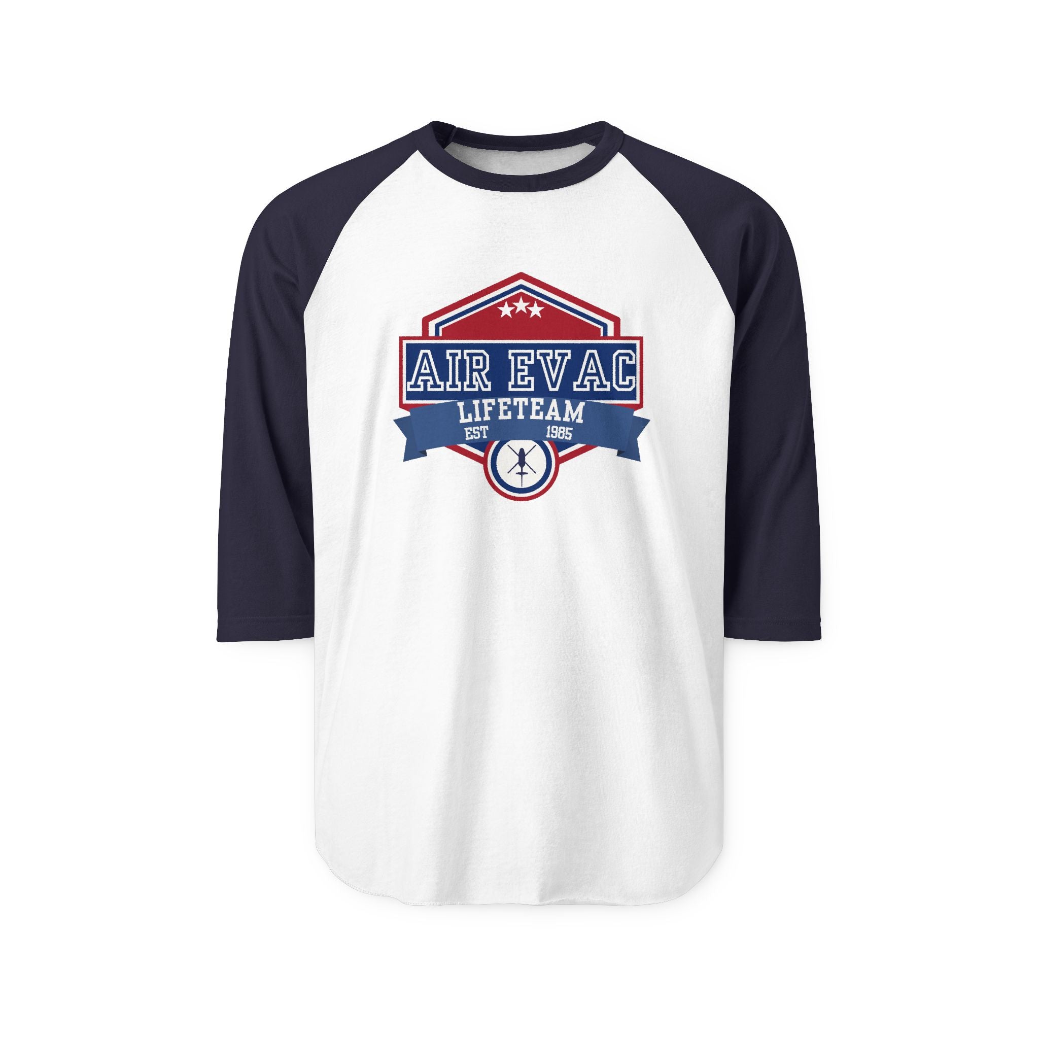 Patriotic Air Evac Lifeteam Baseball Tee