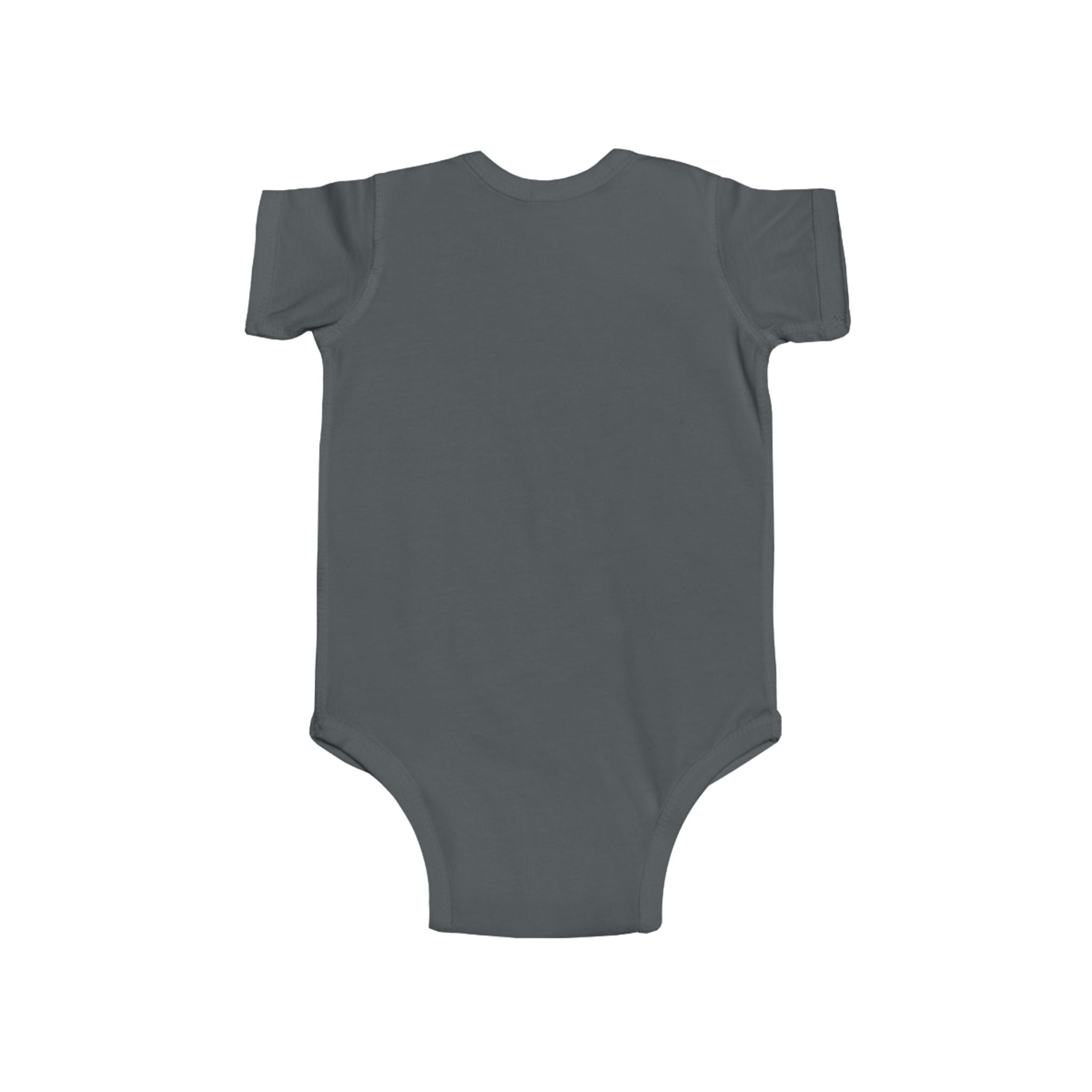 Gray baby onesie 