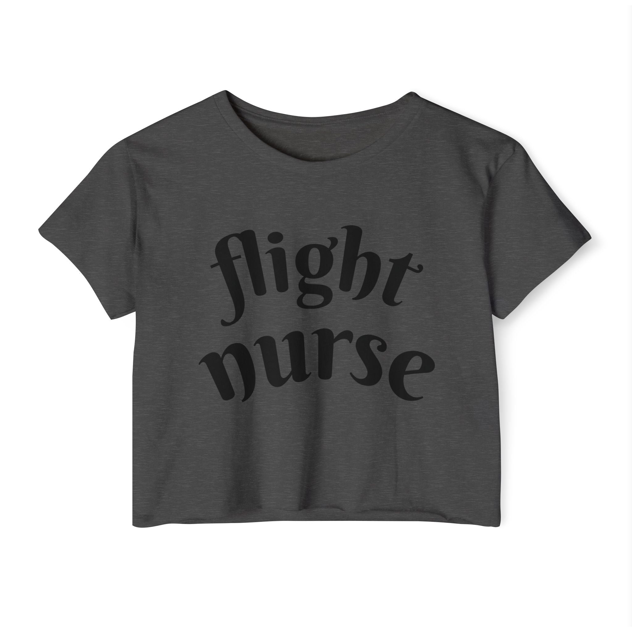Flight Nurse Crop Top