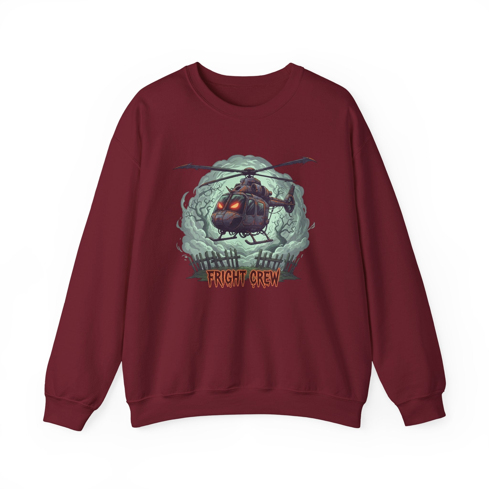 Fright Crew Halloween Crewneck Sweatshirt